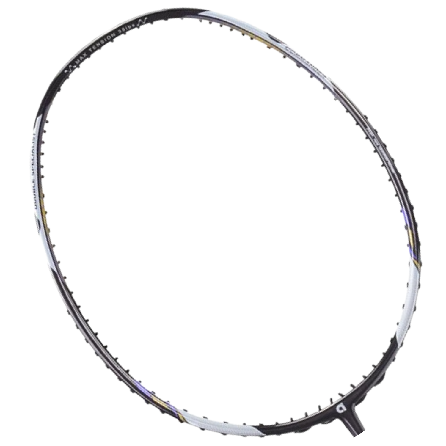 Apacs Pro Commander Badminton Racket (Unstrung) - Black/Silver by Apacs