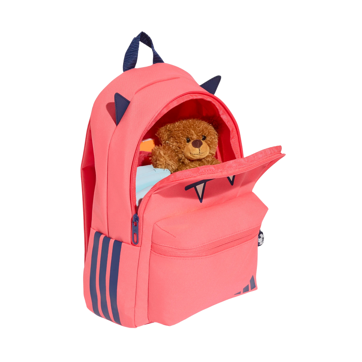 Adidas Little Kids Tiro_nster Backpack Small - Pink/Dark Blue (KR4654) Backpack Adidas