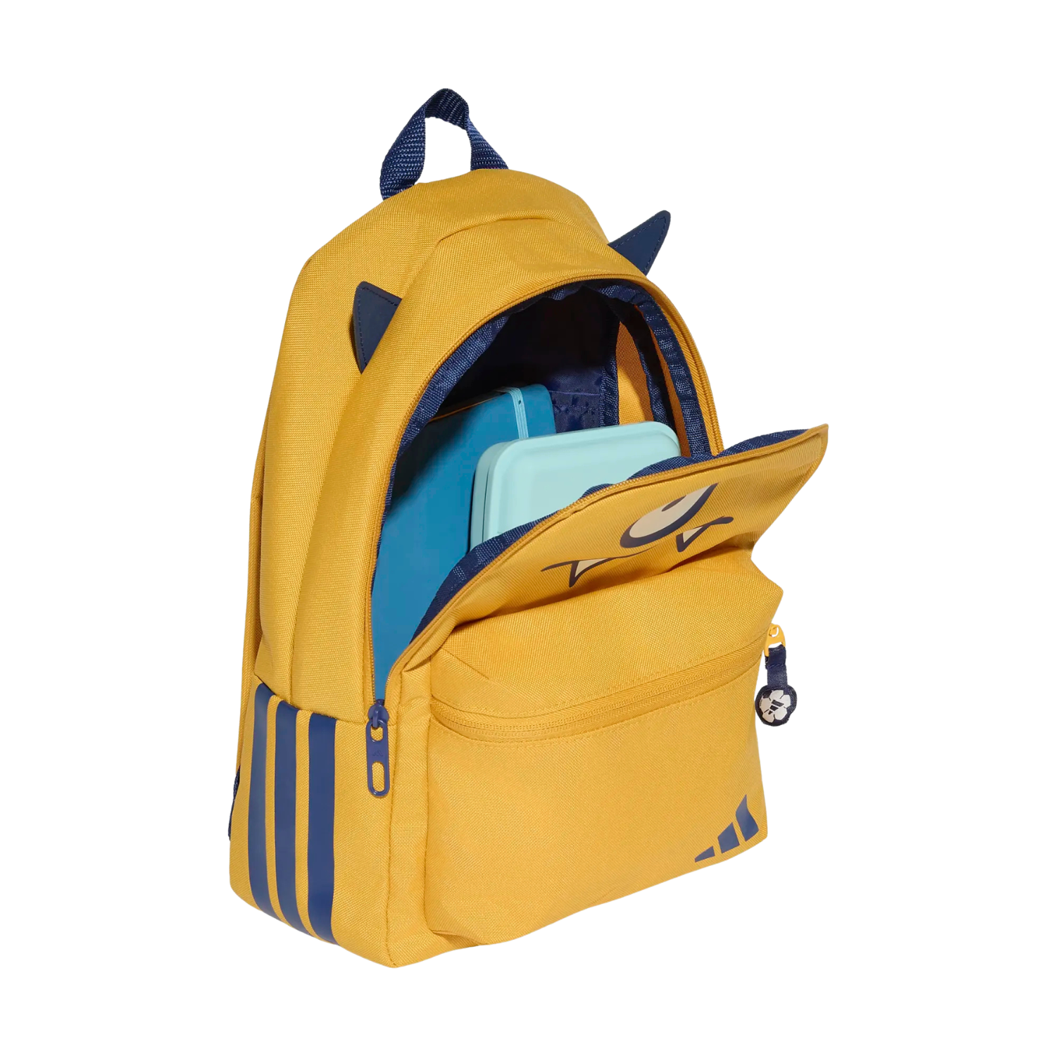 Adidas Little Kids Tiro_nster Backpack Small - Yellow/Dark Blue (KR4652) Backpack Adidas