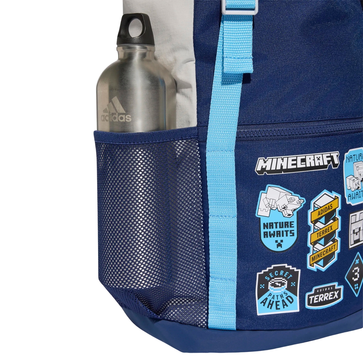 Adidas Minecraft Backpack - Dark Blue/Grey (KR2355) Backpack Adidas
