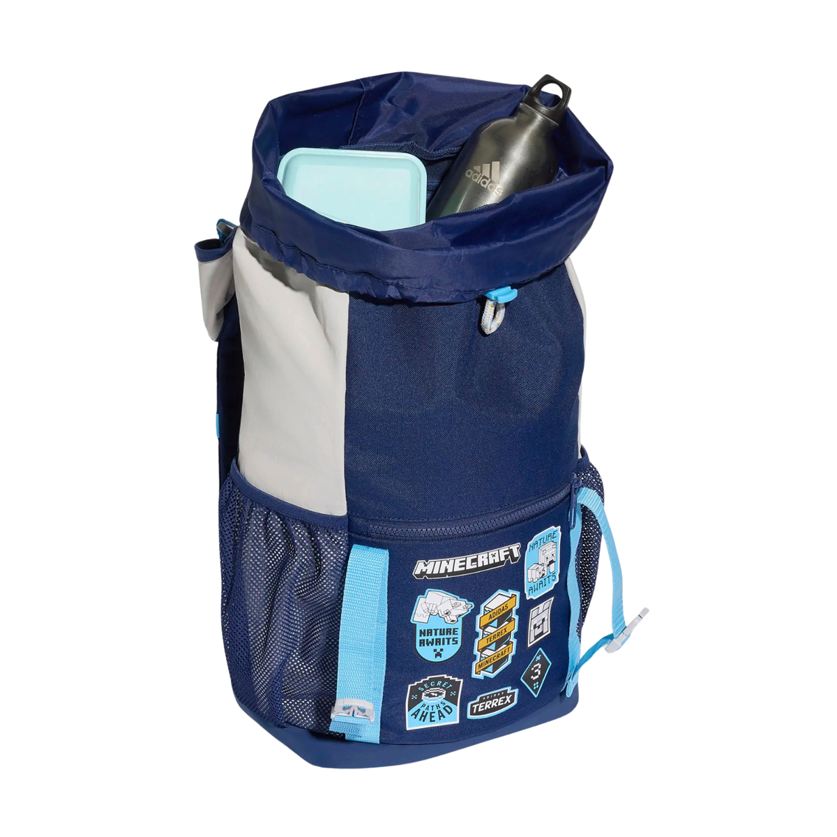 Adidas Minecraft Backpack - Dark Blue/Grey (KR2355) Backpack Adidas