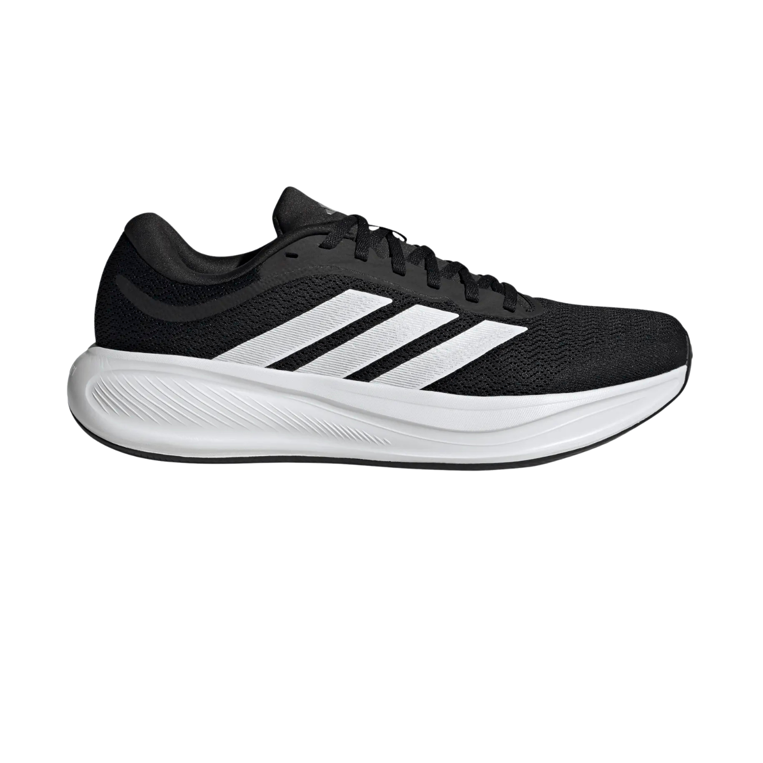 Adidas Response Runner 2 Running Shoes - Black/White/Silver Running Shoes Adidas