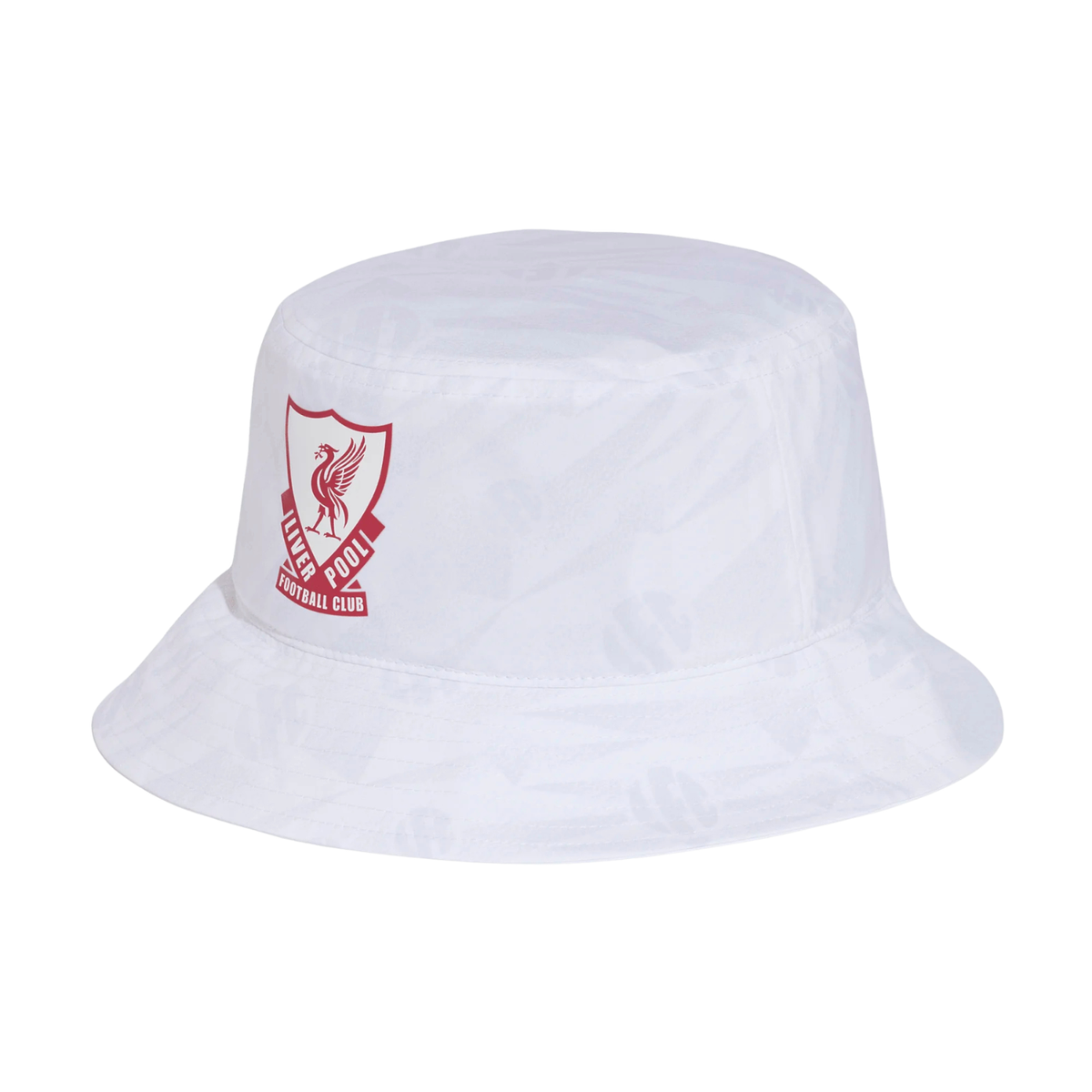Adidas Liverpool FC 26/27 Bucket Hat - White/Red (KQ5206) White Red Headwear Adidas