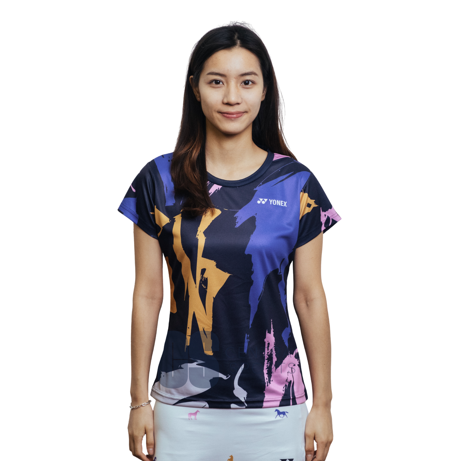 Yonex Storm Runner Celestial Momentum – Women’s Performance Shirt (Ink Blue) Yonex CNY2026 TT D Women by Yonex