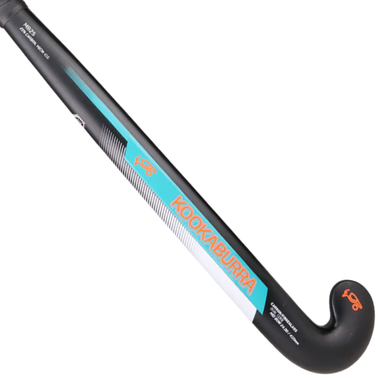 Kookaburra MB25 Hockey Stick 6A2536 - Black/White by Kookaburra