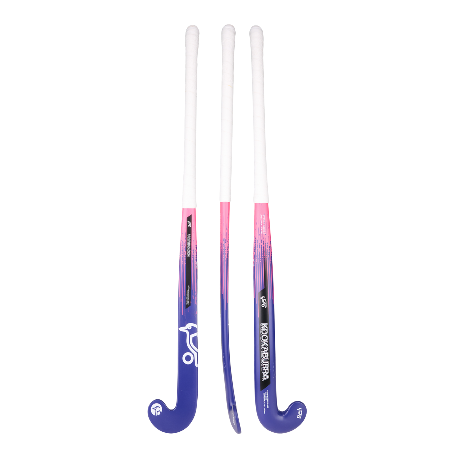 Kookaburra Burst Hockey Stick 6A2542 - Purple/Pink by Kookaburra