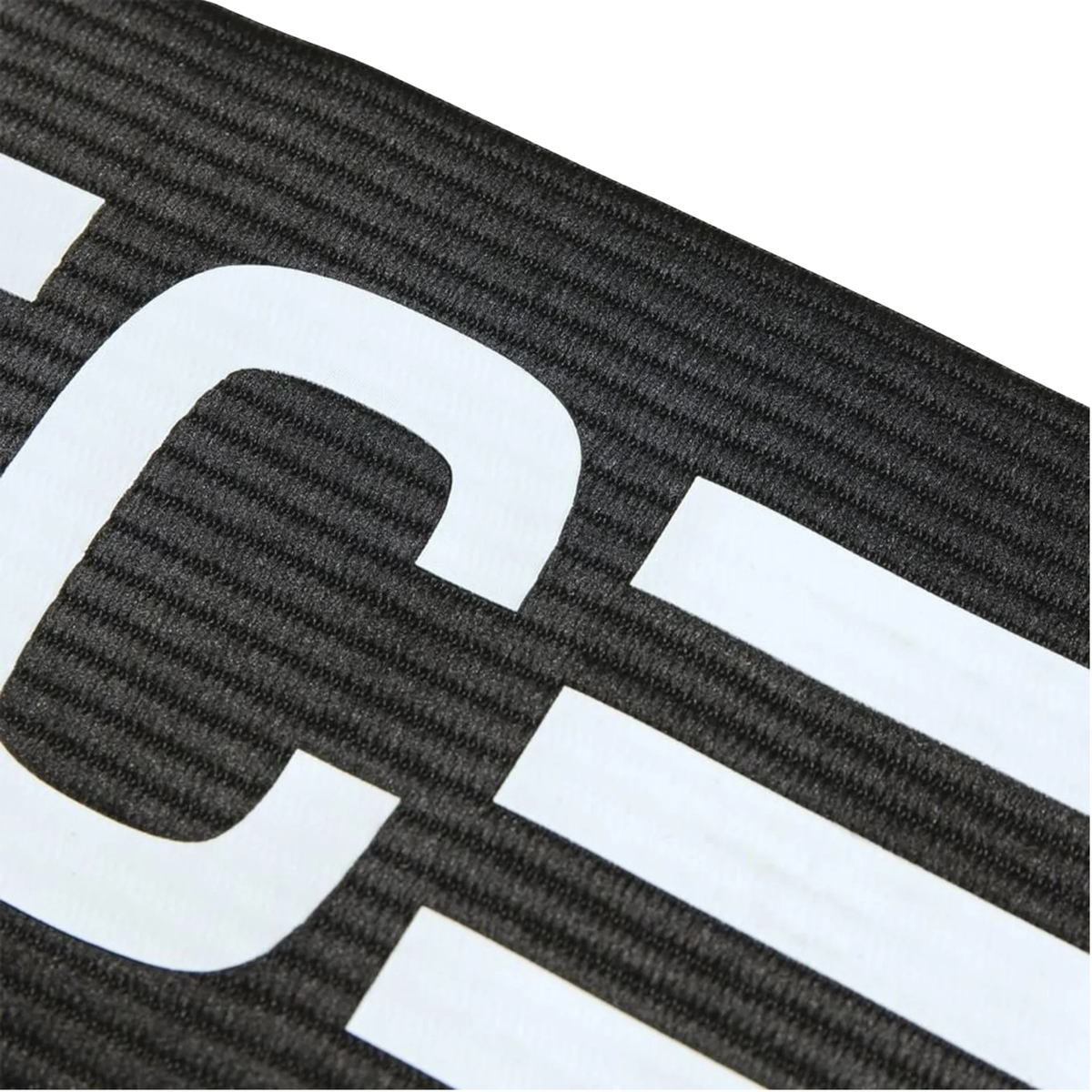 Adidas Tiro League captain's armband, Black/White, side view