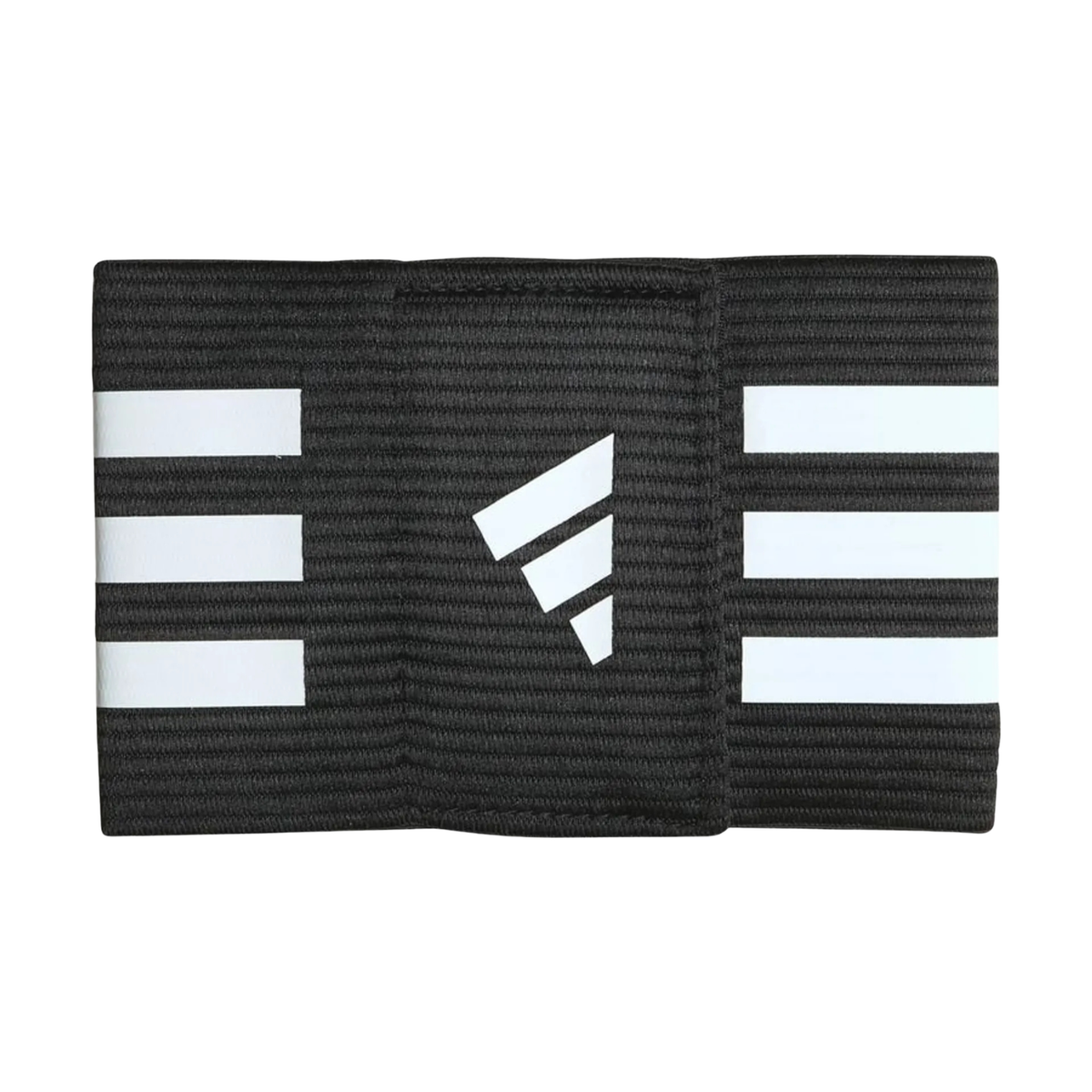 Adidas Tiro League captain's armband, Black/White, front view