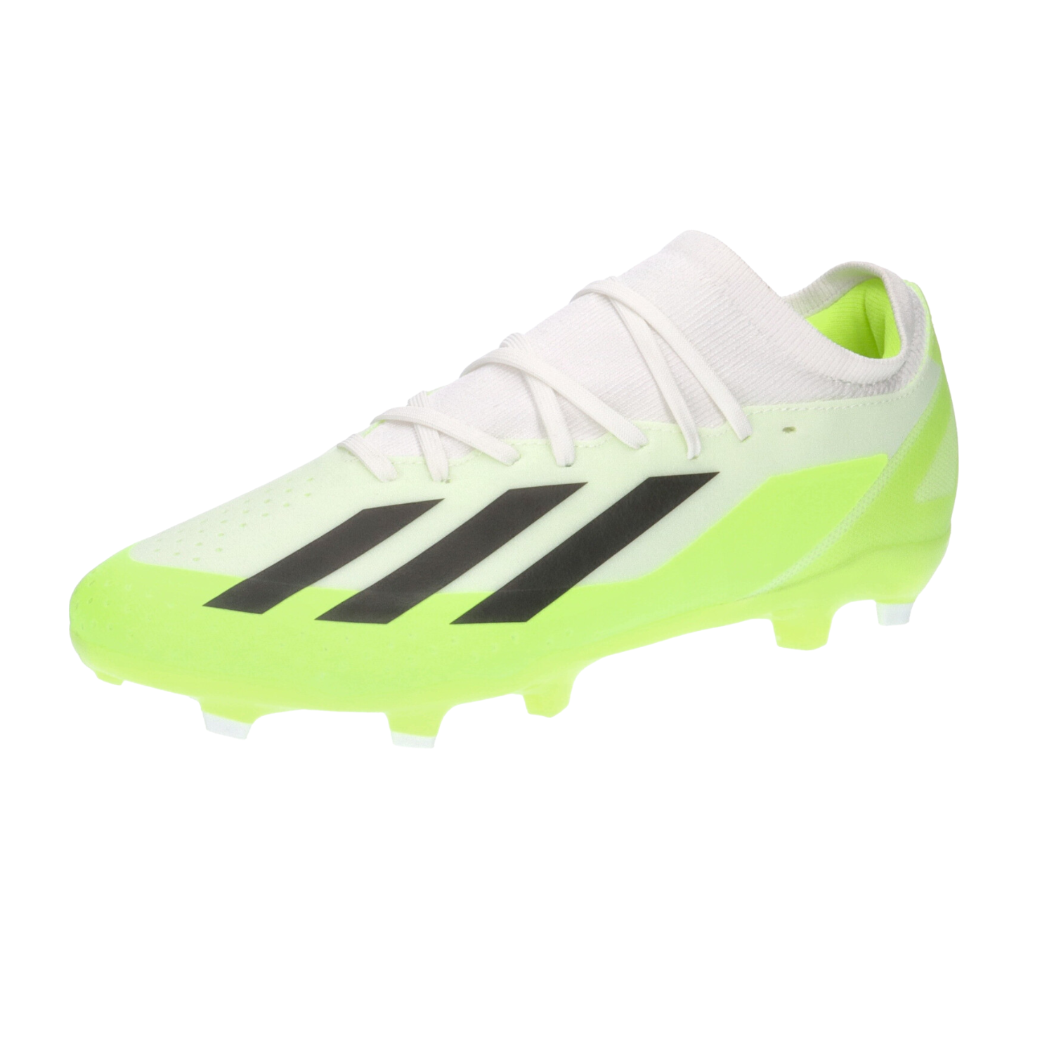 Adidas X Crazyfast .3 FG Football Boots Unisex - White/Green