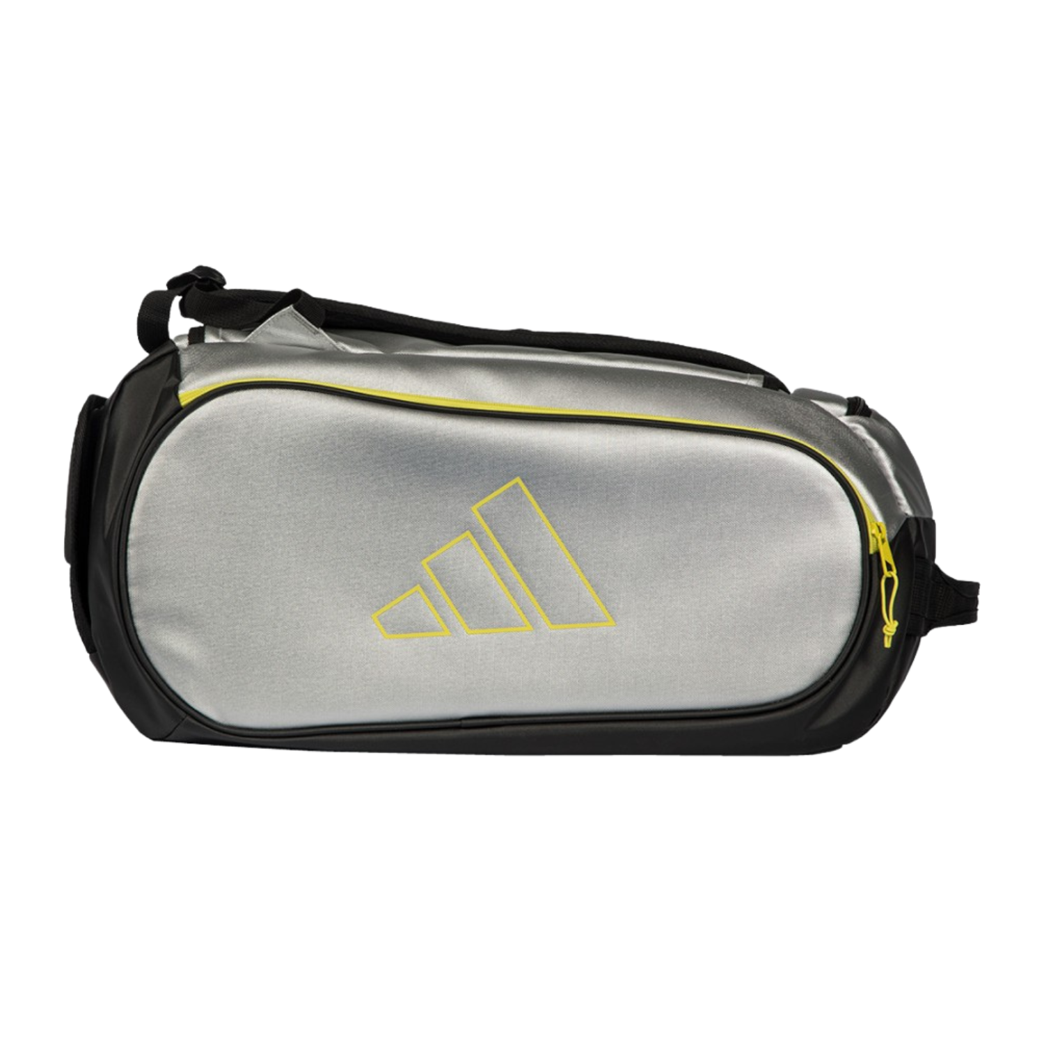 Adidas Tour Silver 2026 Racket Bag - Silver/Lime (AB2PA4U34) Racket Bag Adidas