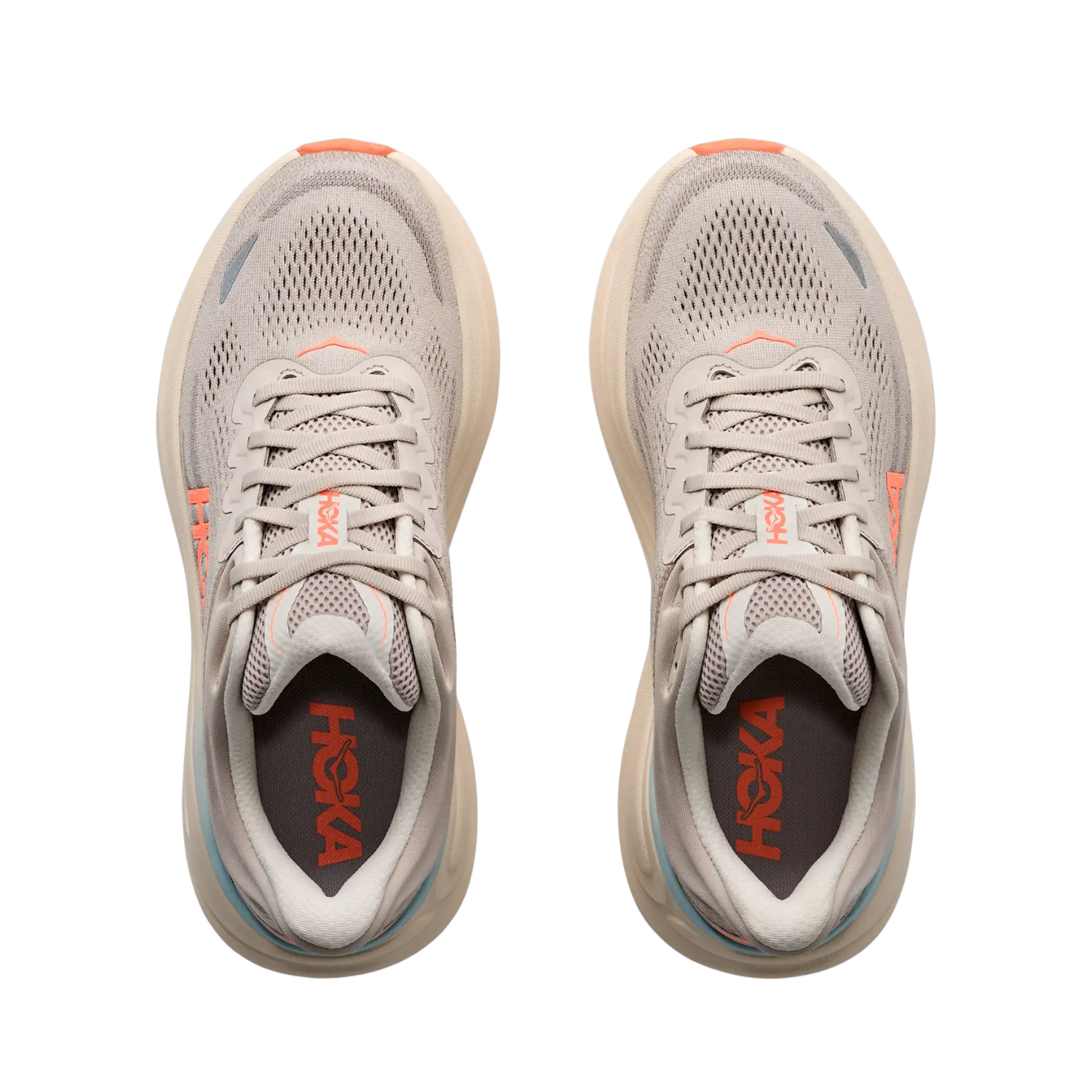 Hoka Bondi 9 Running Shoe Women - River Rock Grey/Mineral Ore Running Shoes Hoka