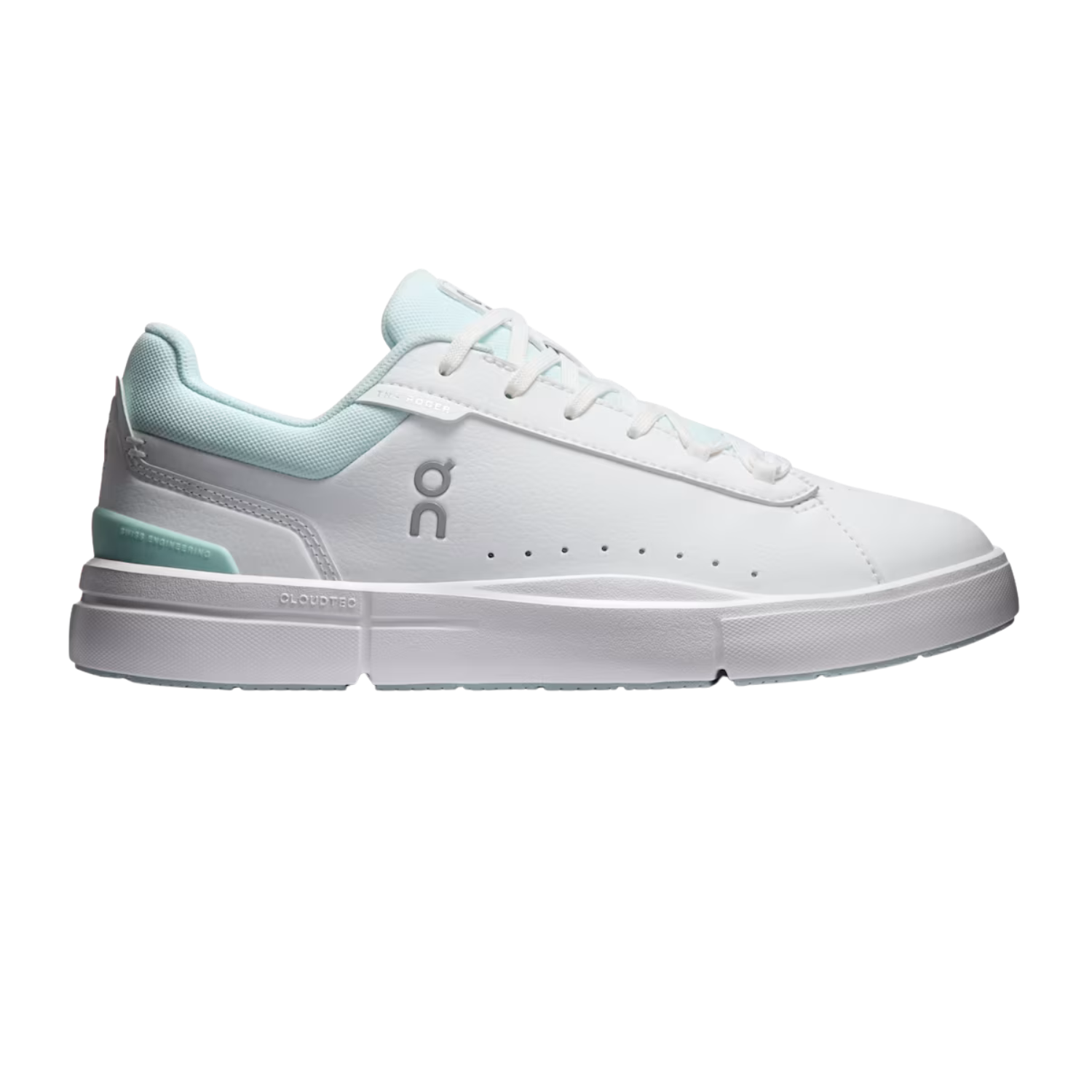 On Running The Roger Advantage Tennis Shoe Women - White/Flurry Running Shoes On Running