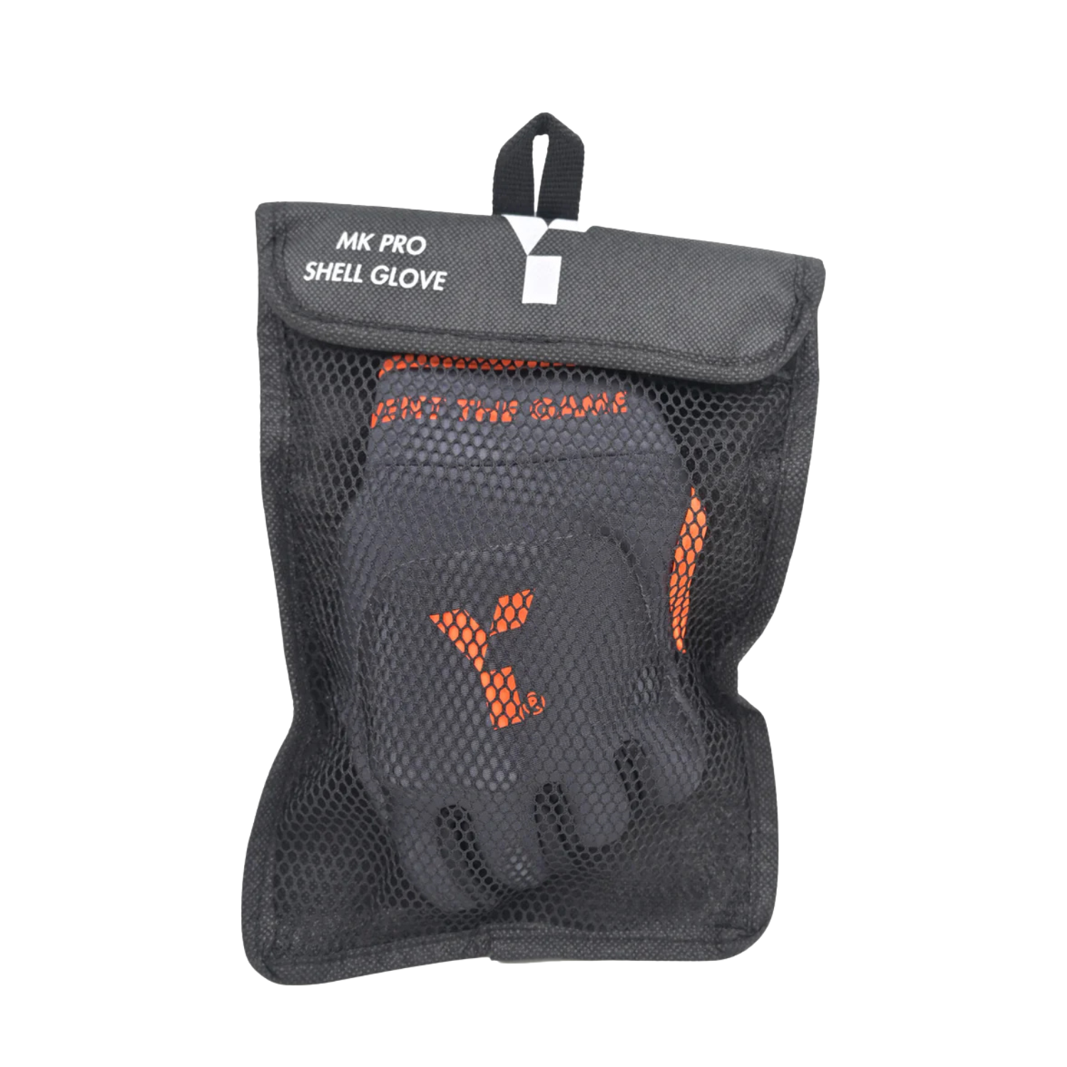 Y1 MK PRO Shell Hockey Glove Short 2026/27 Unisex - Grey/Orange Accessories Y1