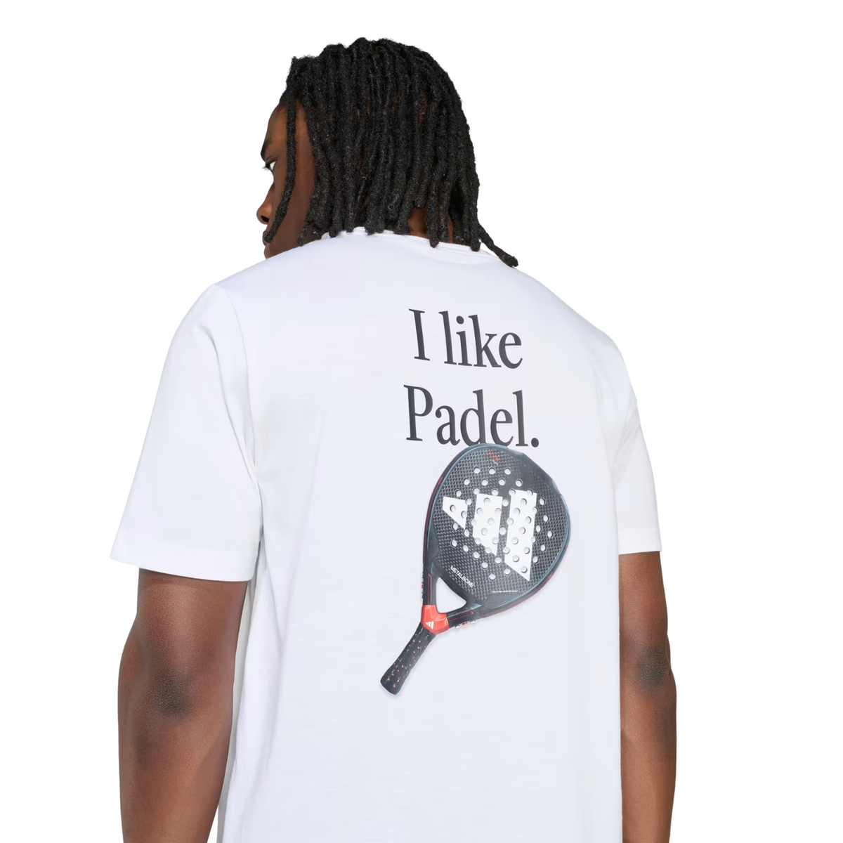 Adidas Padel Category Graphic Tee Men - White Clothing Adidas