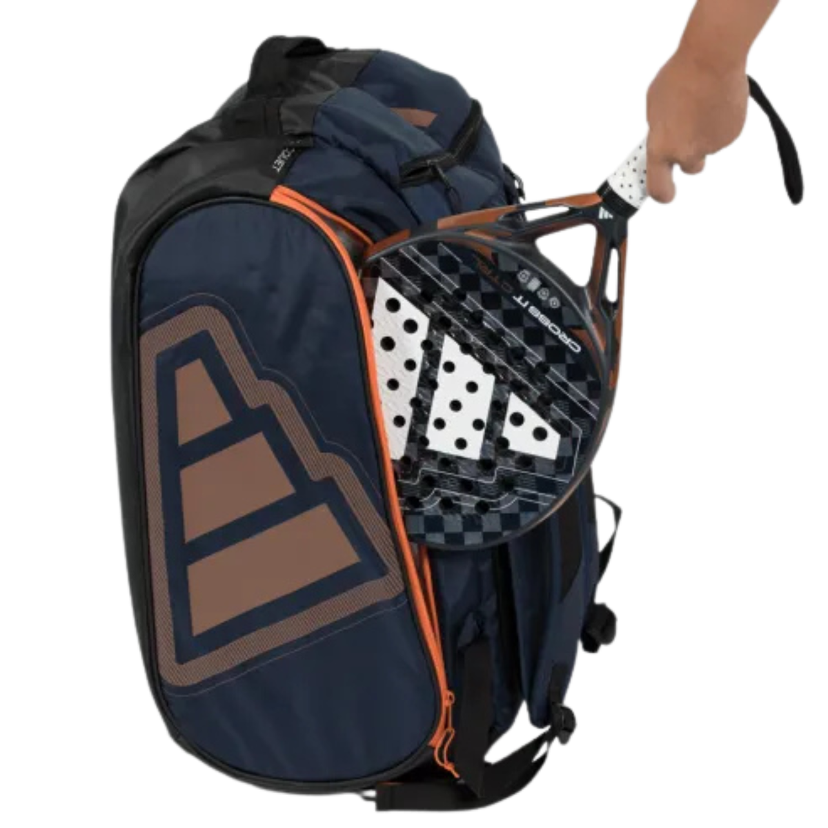 Adidas Pro Tour 2026 Padel Racket Bag - Blue/Bronze (AB1PA5U17) Luggage Adidas