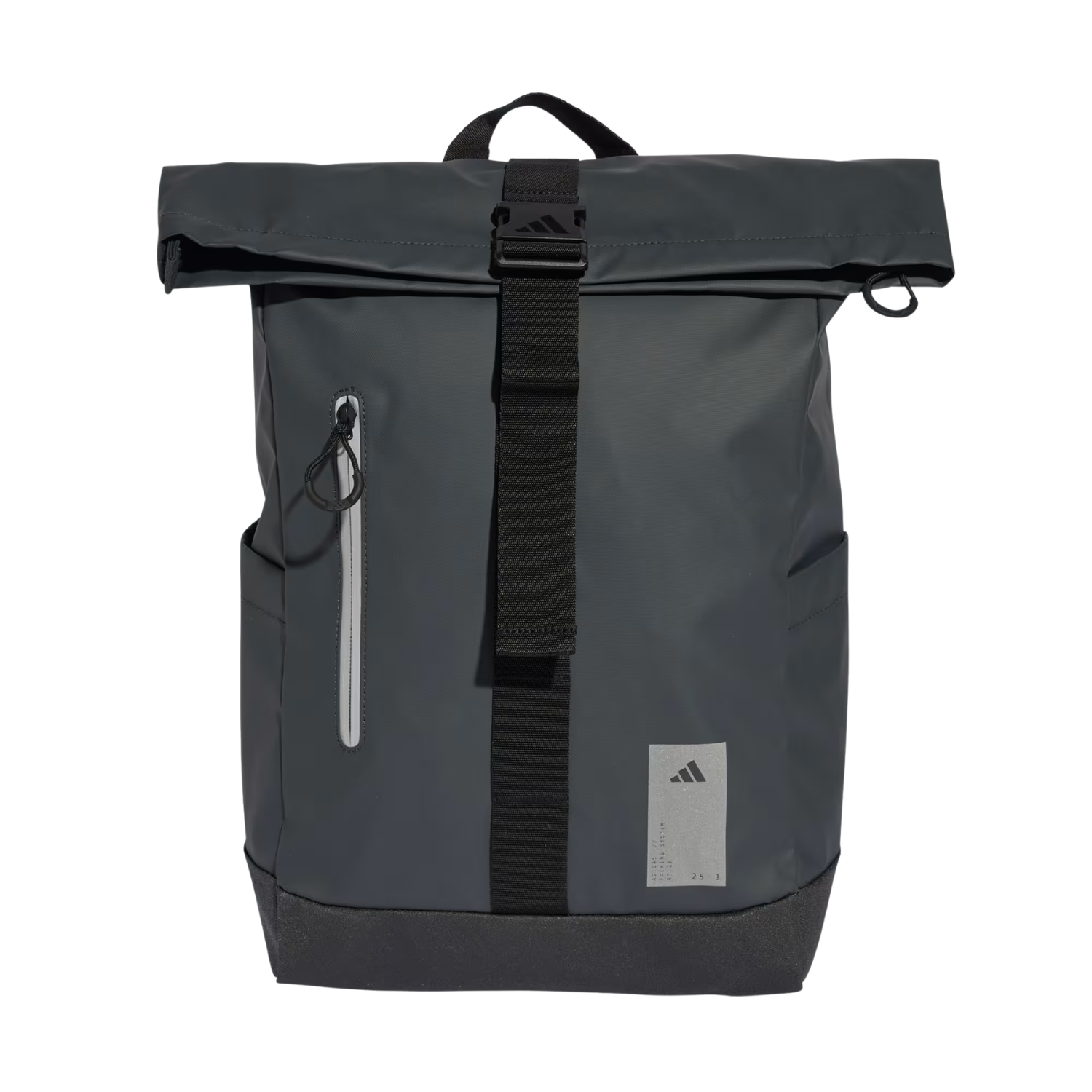Adidas Hybrid Backpack Rolltop - Carbon/Black