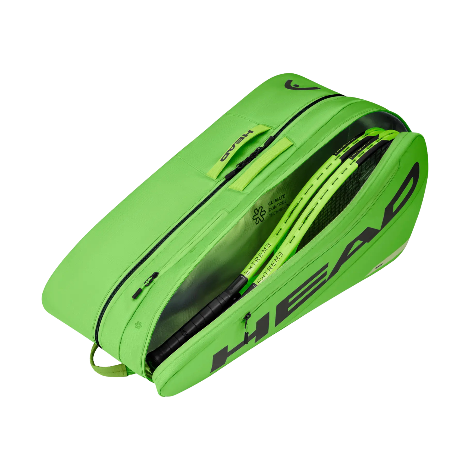 Head Tour Racket Bag L - Green Luggage Head