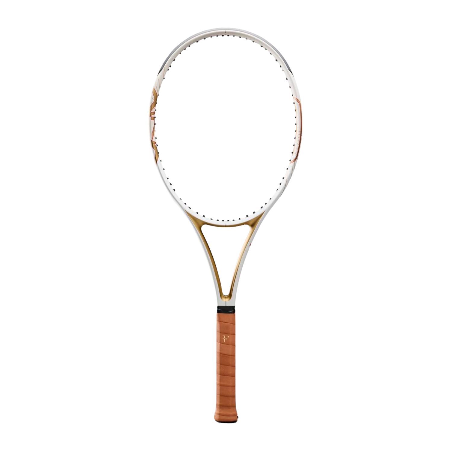 Wilson Roger Federer 01 Pro Hall of Fame 2026 Tennis Racket - White/Gold Tennis Rackets Wilson