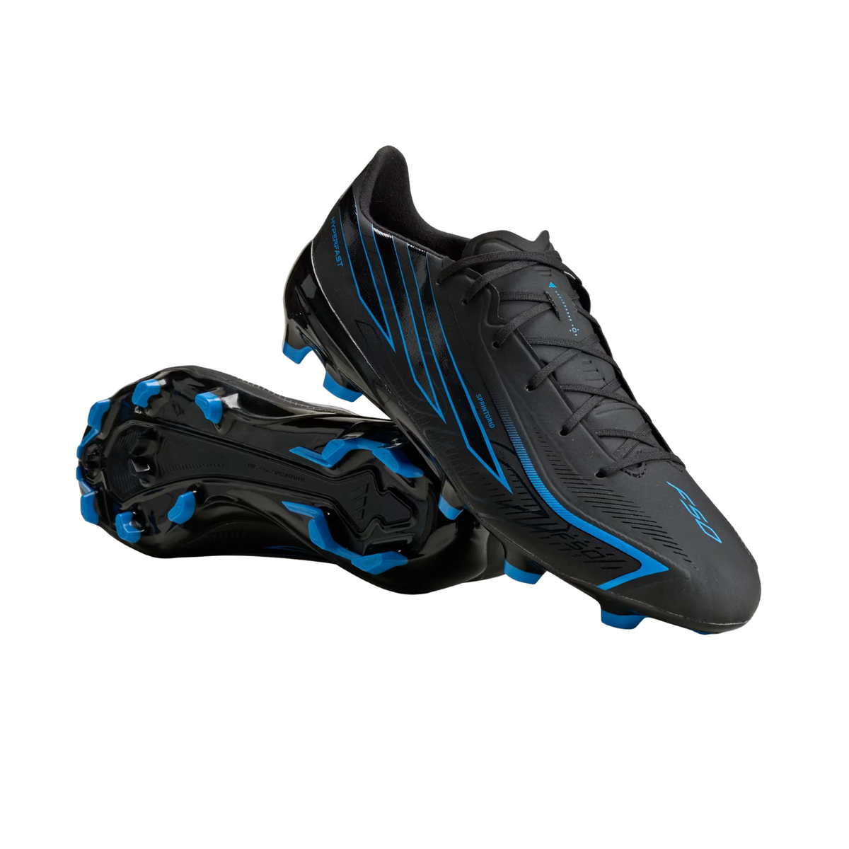 Adidas F50 Hyperfast League FG Football Boots - Black (KJ3414) Football Boots Adidas