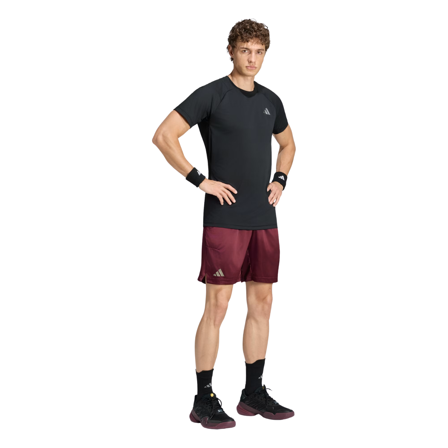 Adidas Tennis Pro Climacool Freelift Tee - Black T-Shirt Adidas