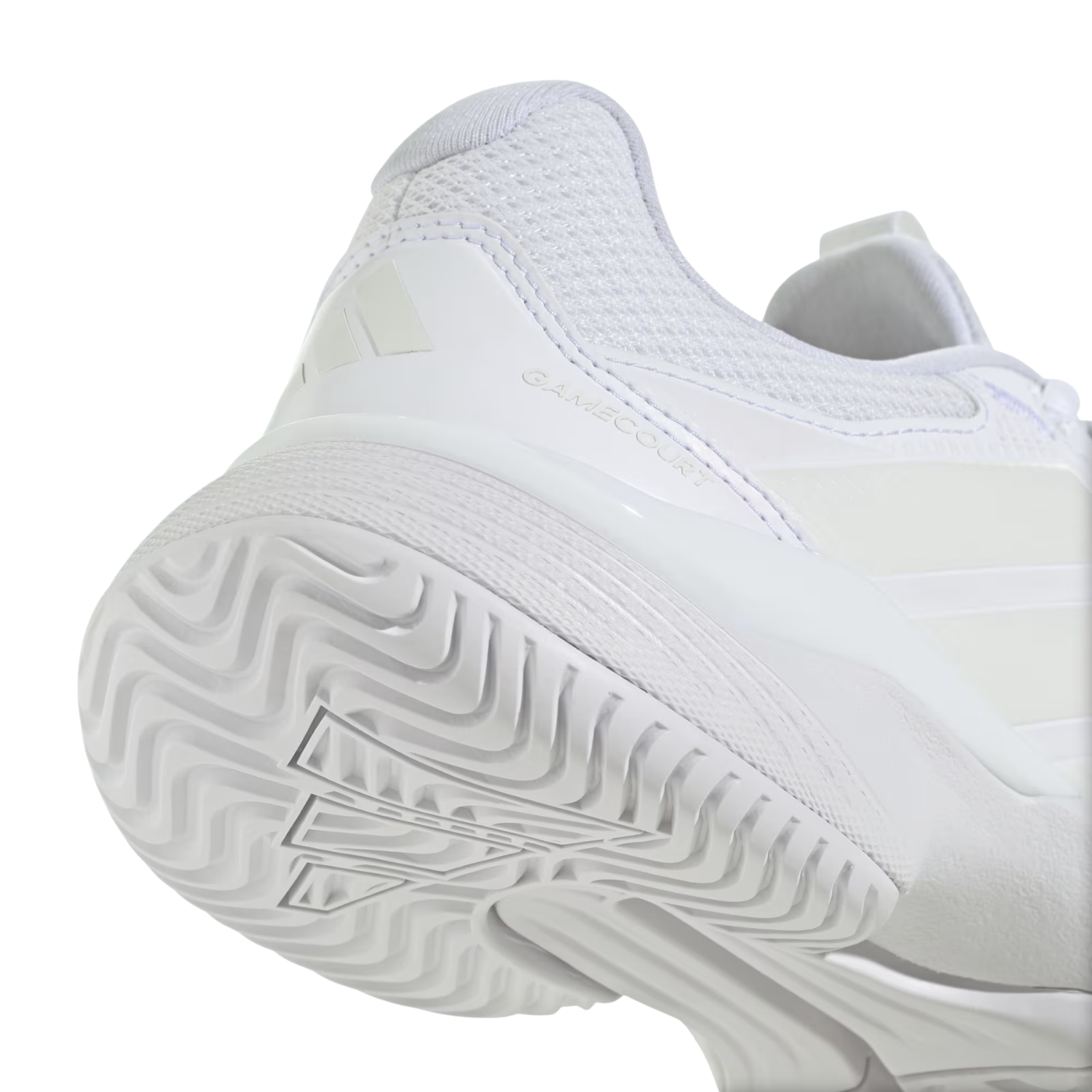 Adidas GameCourt 3 Tennis Shoes Women - White/Silver/White Tennis Shoes Adidas