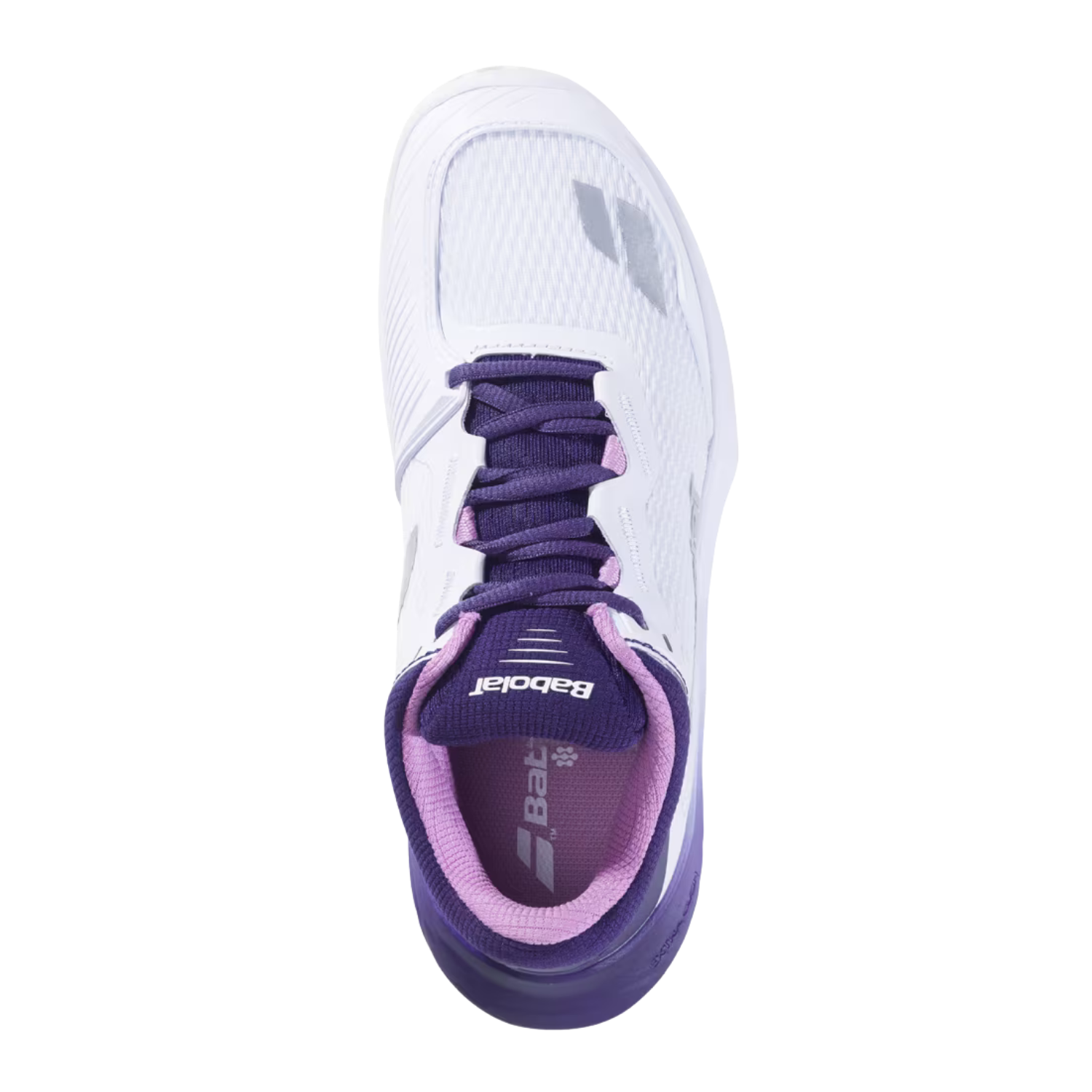 Babolat SFX 4 All Court Women - White/Dark Purple Tennis Shoes Babolat