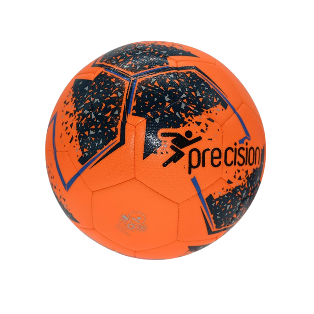 Precision Fusion IMS training football, Fluo Orange, front view