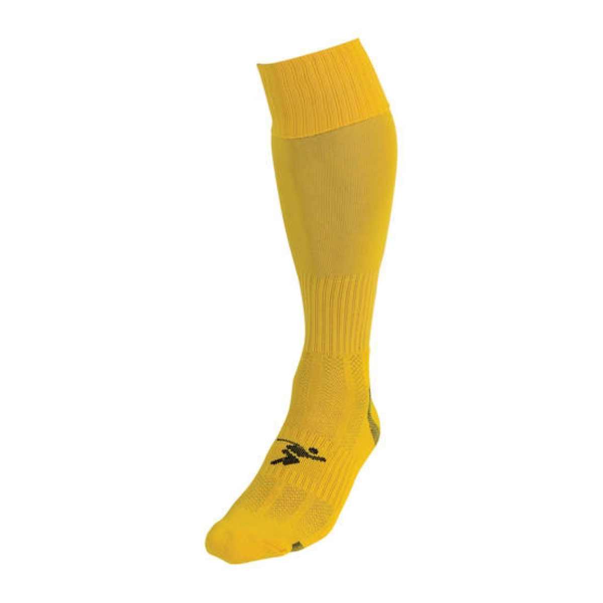 Precision Plain Pro Football Socks Adult 708M - 9 Colours Yellow 7-11 Socks Precision