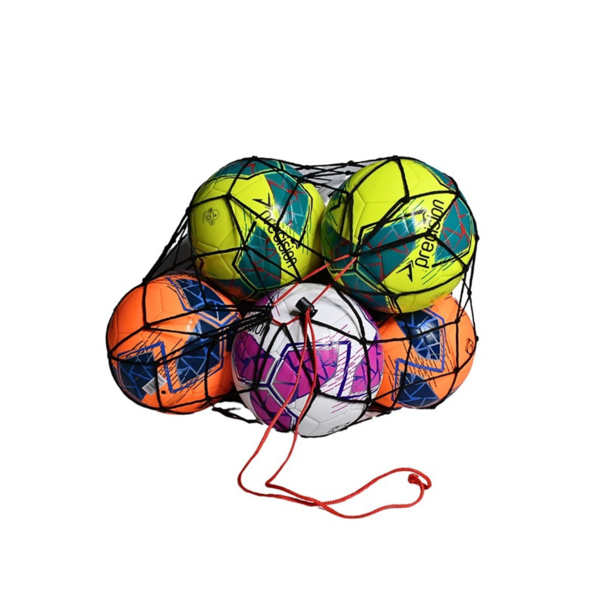 Precision Football Carry Net 12 Ball, back view