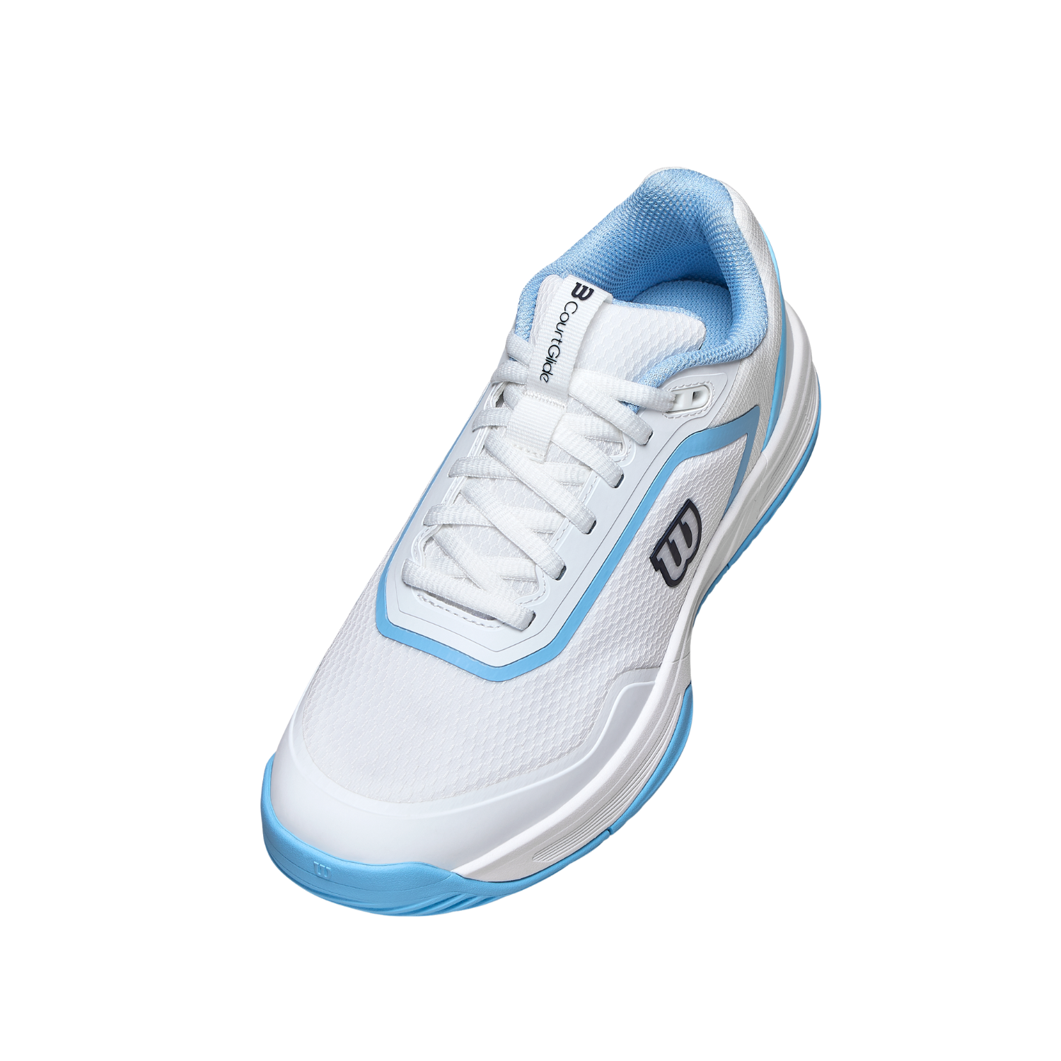 Wilson Courtglide Padel Shoes Women - White/Airy Blue (WRS341120) Padel Shoes Wilson