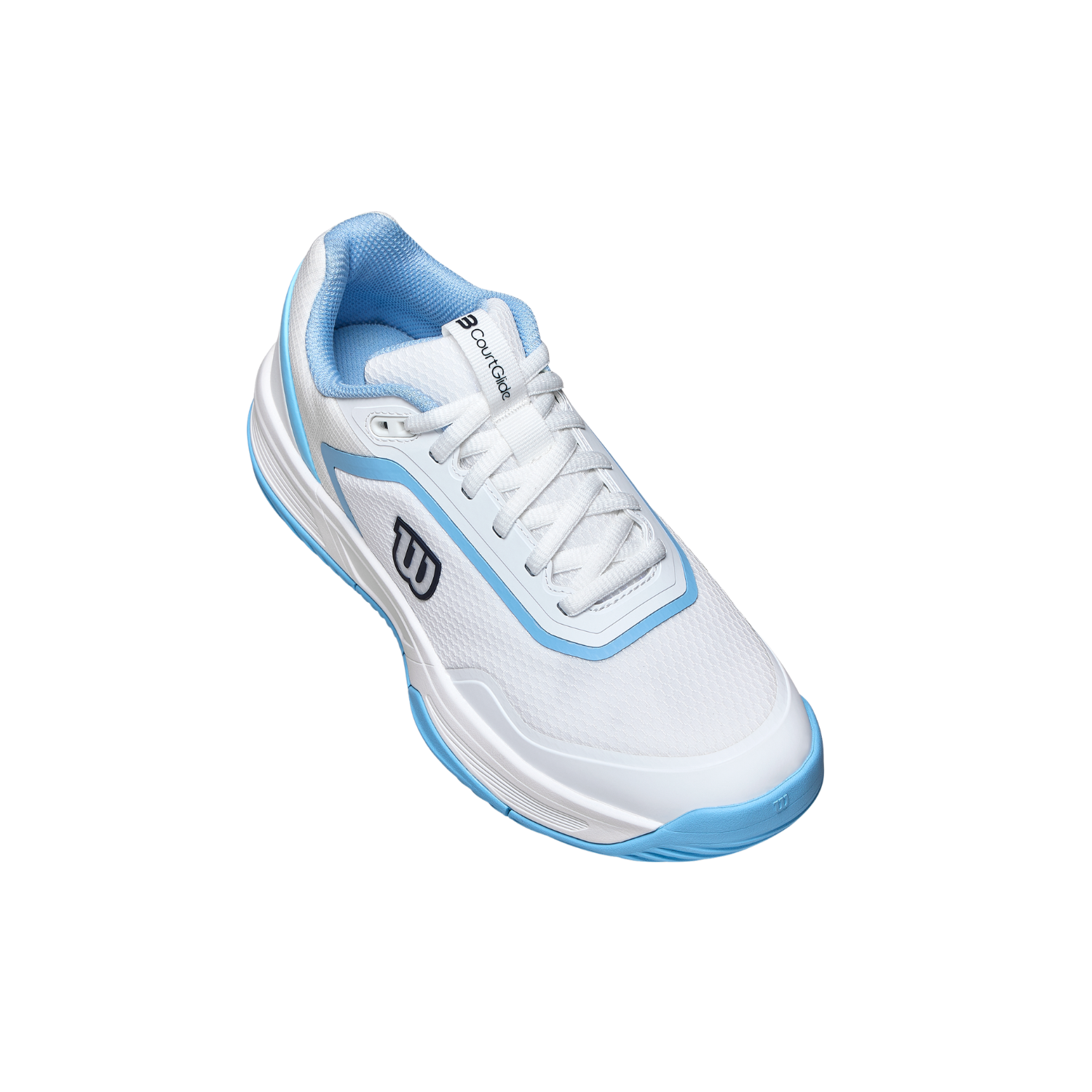 Wilson Courtglide Padel Shoes Women - White/Airy Blue (WRS341120) Padel Shoes Wilson