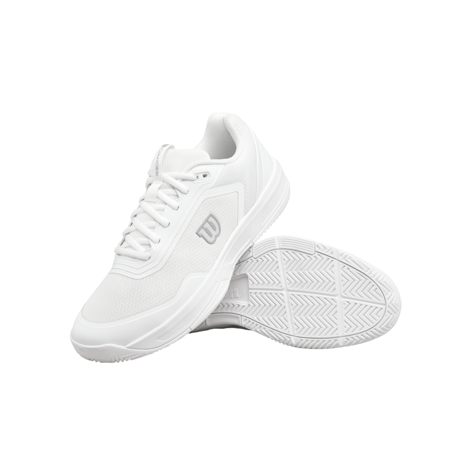 Wilson Courtglide Women's Tennis Shoes - White/White (WRS339800) Tennis Shoes Wilson