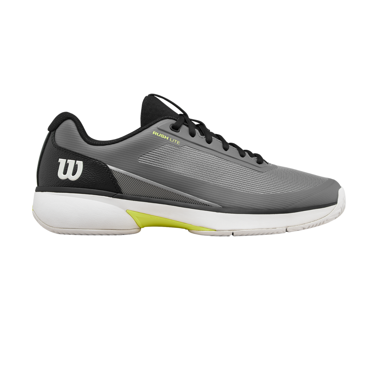 Wilson Rush Lite 5 Men's Tennis Shoes - Titanium/Snow White (WRS339630) Tennis Shoes Wilson