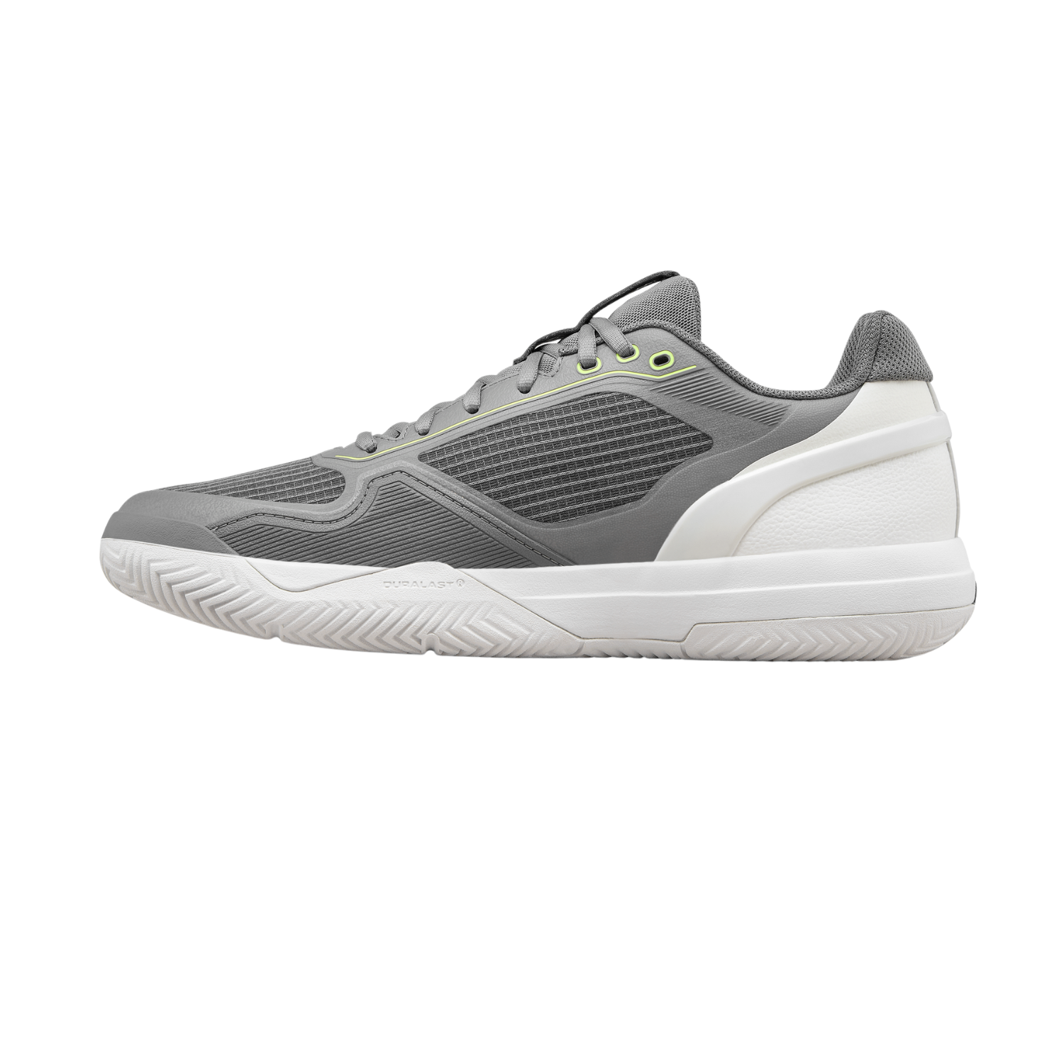 Wilson Rush Pro 5 Men's Tennis Shoes - Titanium/Snow White (WRS339670) Titanium Snow White Tennis Shoes Wilson