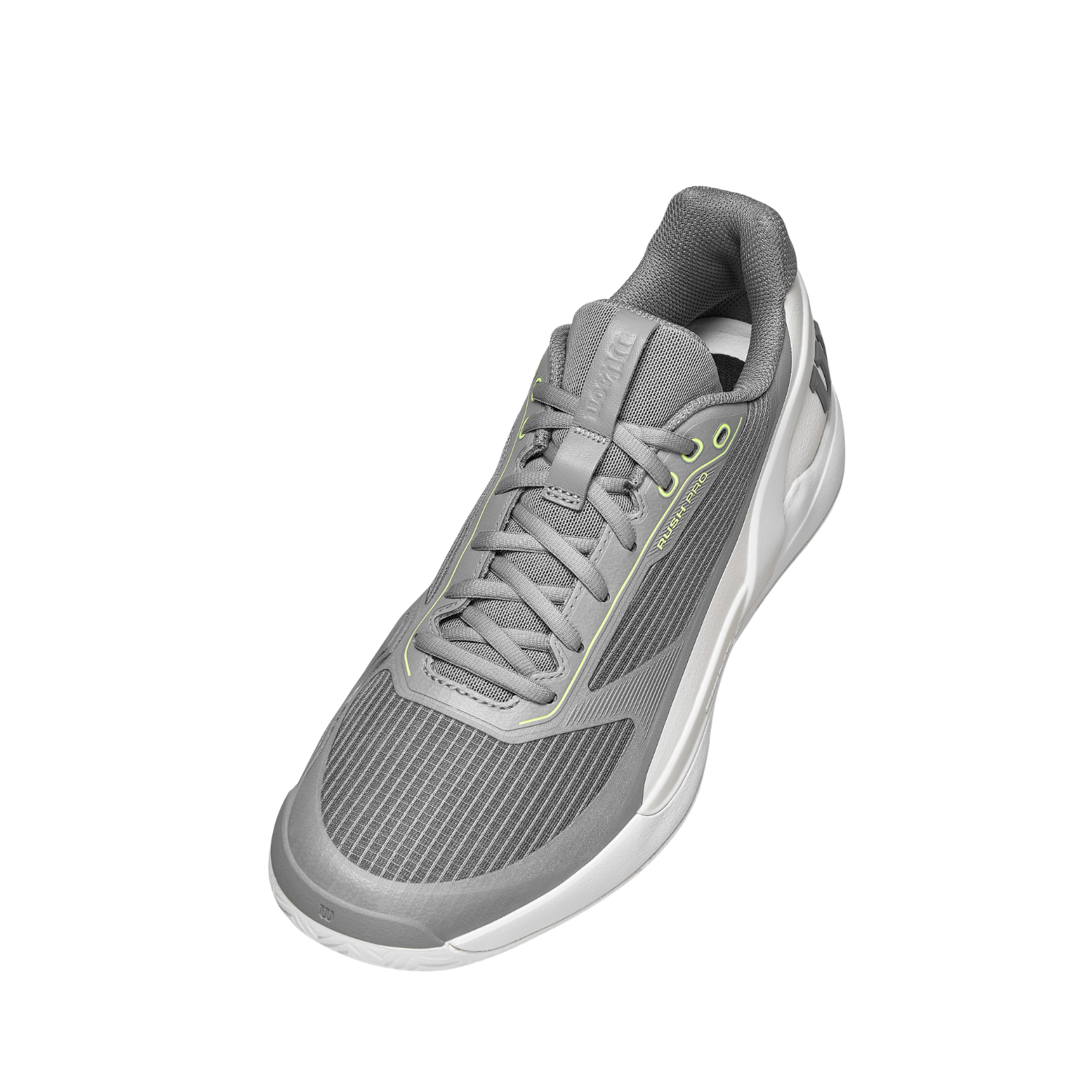 Wilson Rush Pro 5 Men's Tennis Shoes - Titanium/Snow White (WRS339670) Tennis Shoes Wilson