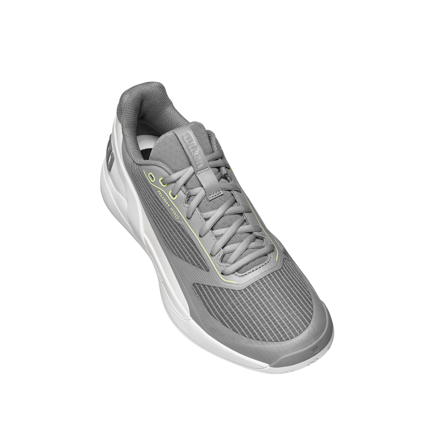 Wilson Rush Pro 5 Men's Tennis Shoes - Titanium/Snow White (WRS339670) Tennis Shoes Wilson