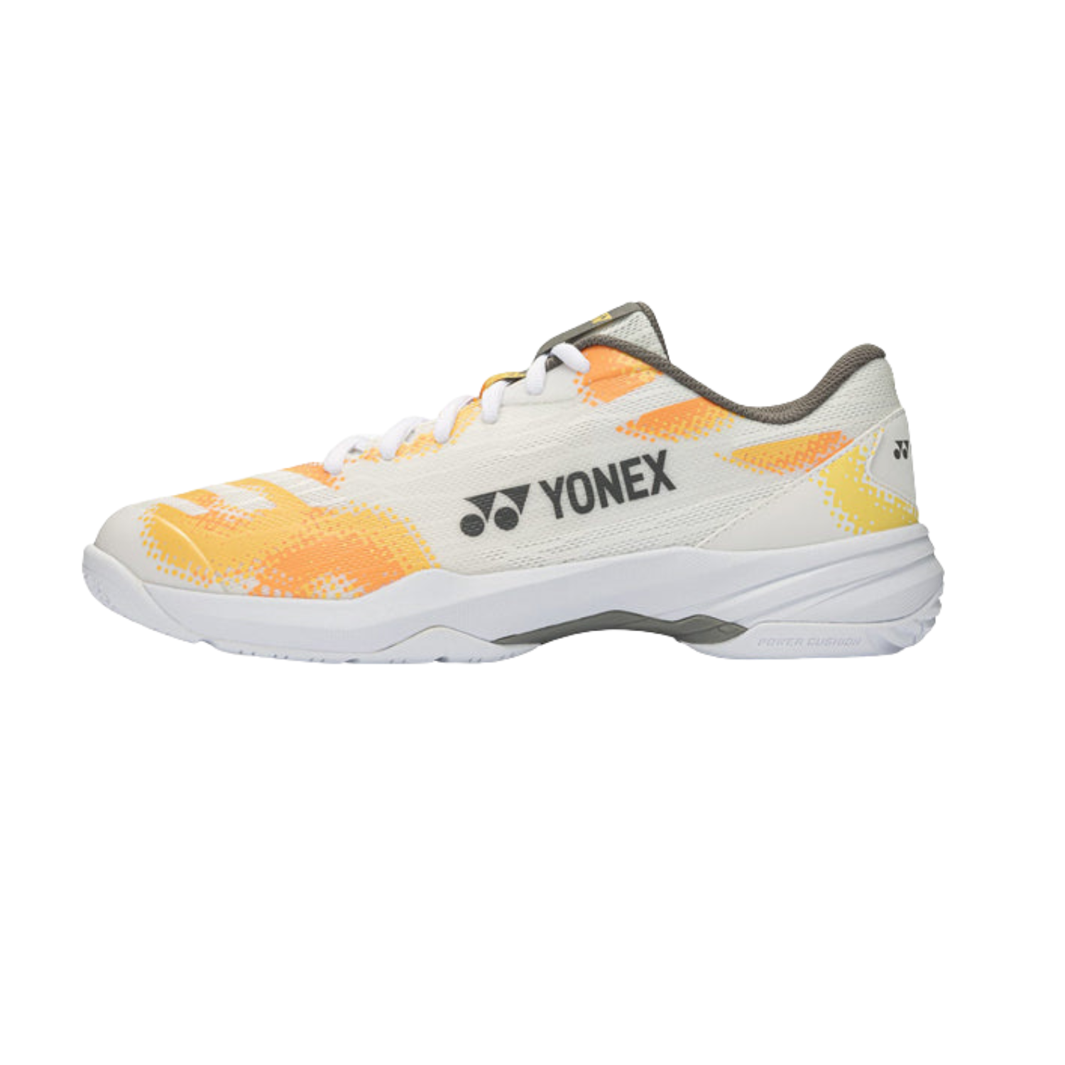 Yonex Cascade Accel 2026 Badminton Shoes Unisex - White/Orange White Orange Badminton Shoes Yonex
