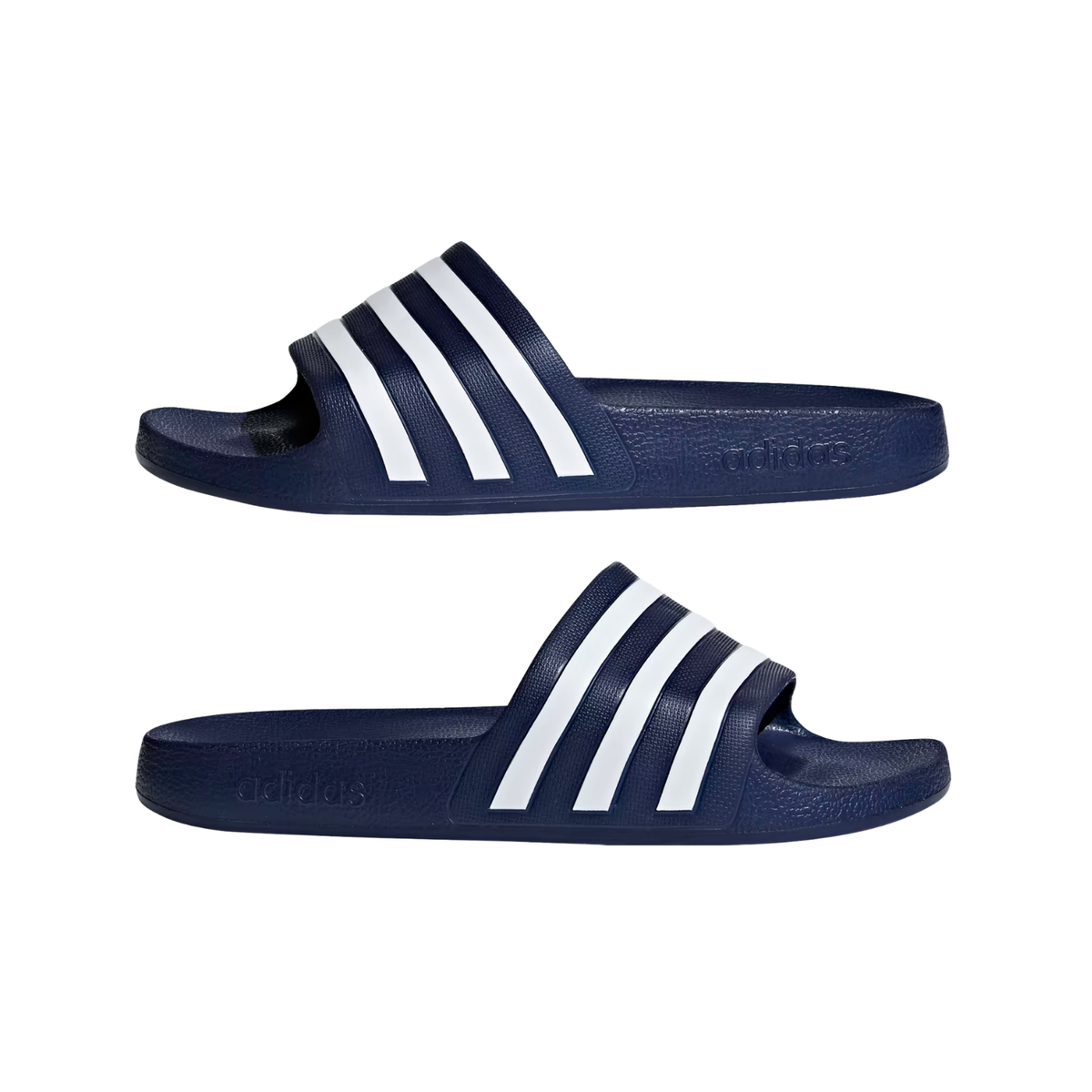 adidas Adilette Aqua Slides - Dark Blue/White (F35542) Slides adidas