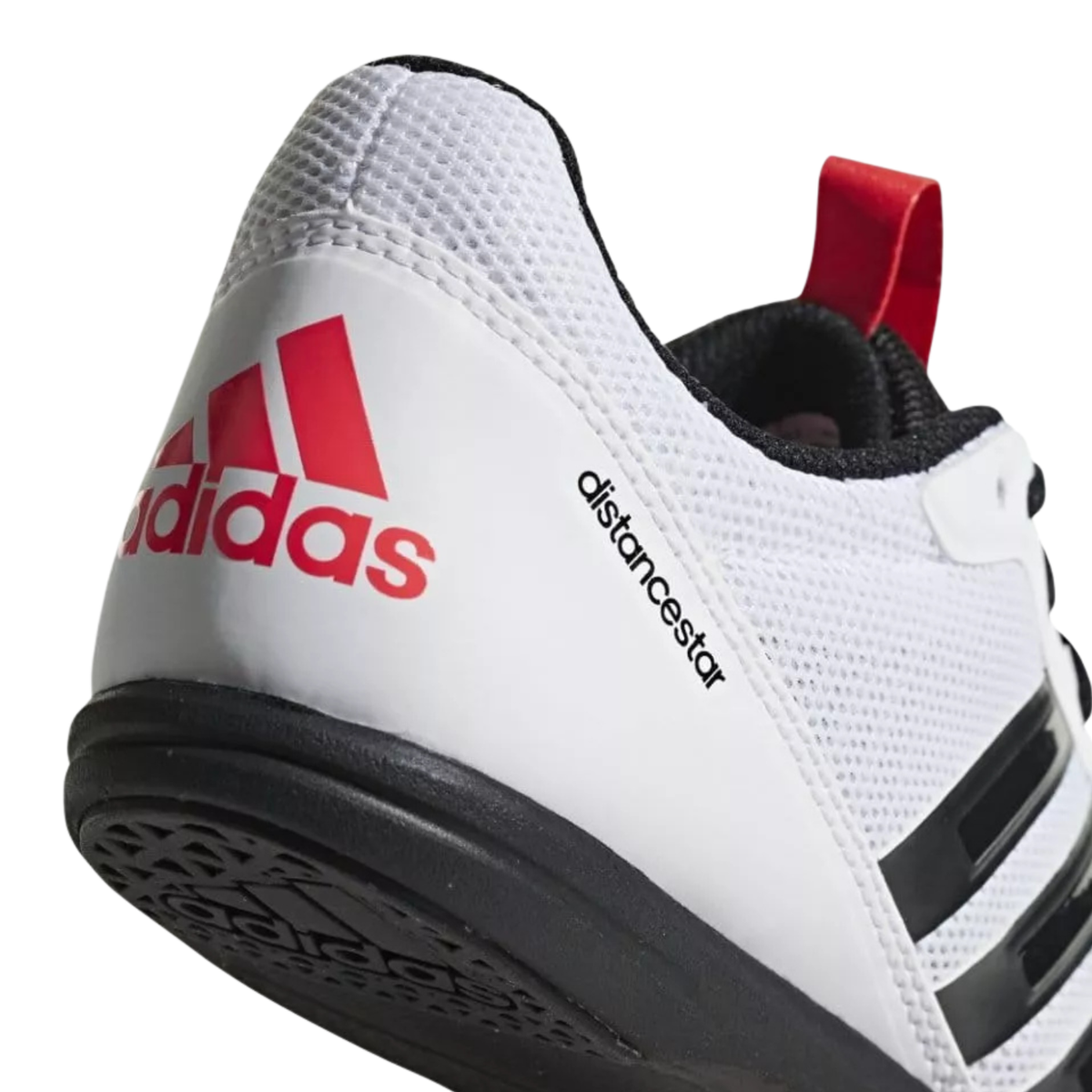 adidas Distancestar Women's Running Spikes - White/Black/Red (F36063) Running Spikes adidas