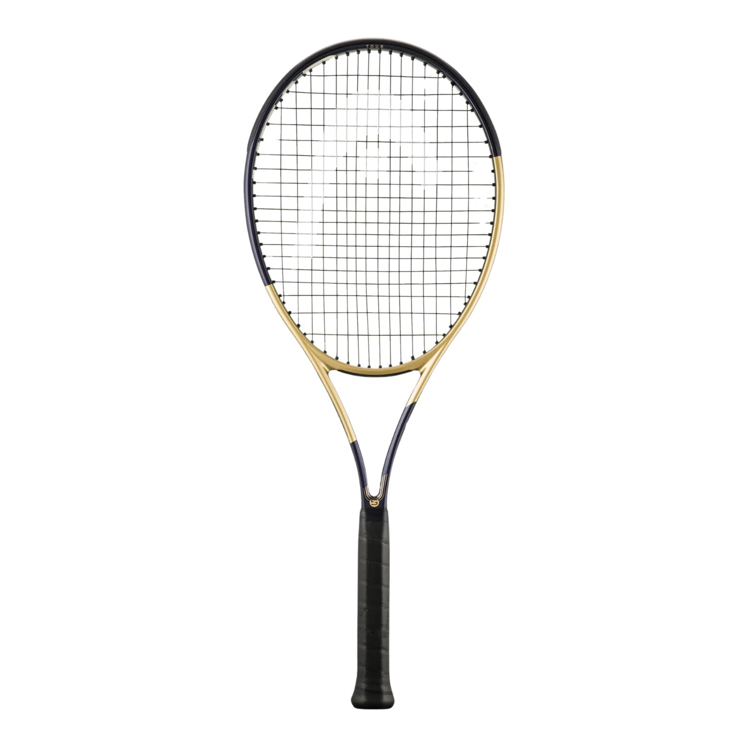 Head Gravity TOUR Zverev 2026 Strung Tennis Racquet - Navy/Gold Navy Gold Tennis Racket Head