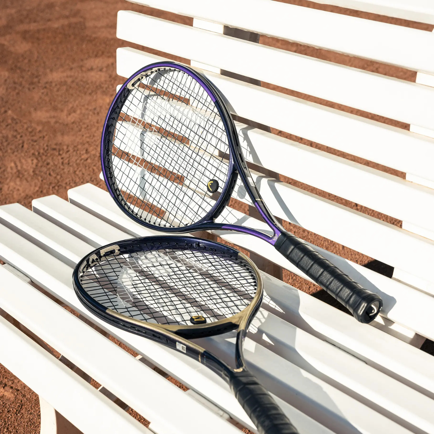 Head Gravity TOUR Zverev 2026 Strung Tennis Racquet - Navy/Gold Tennis Racket Head