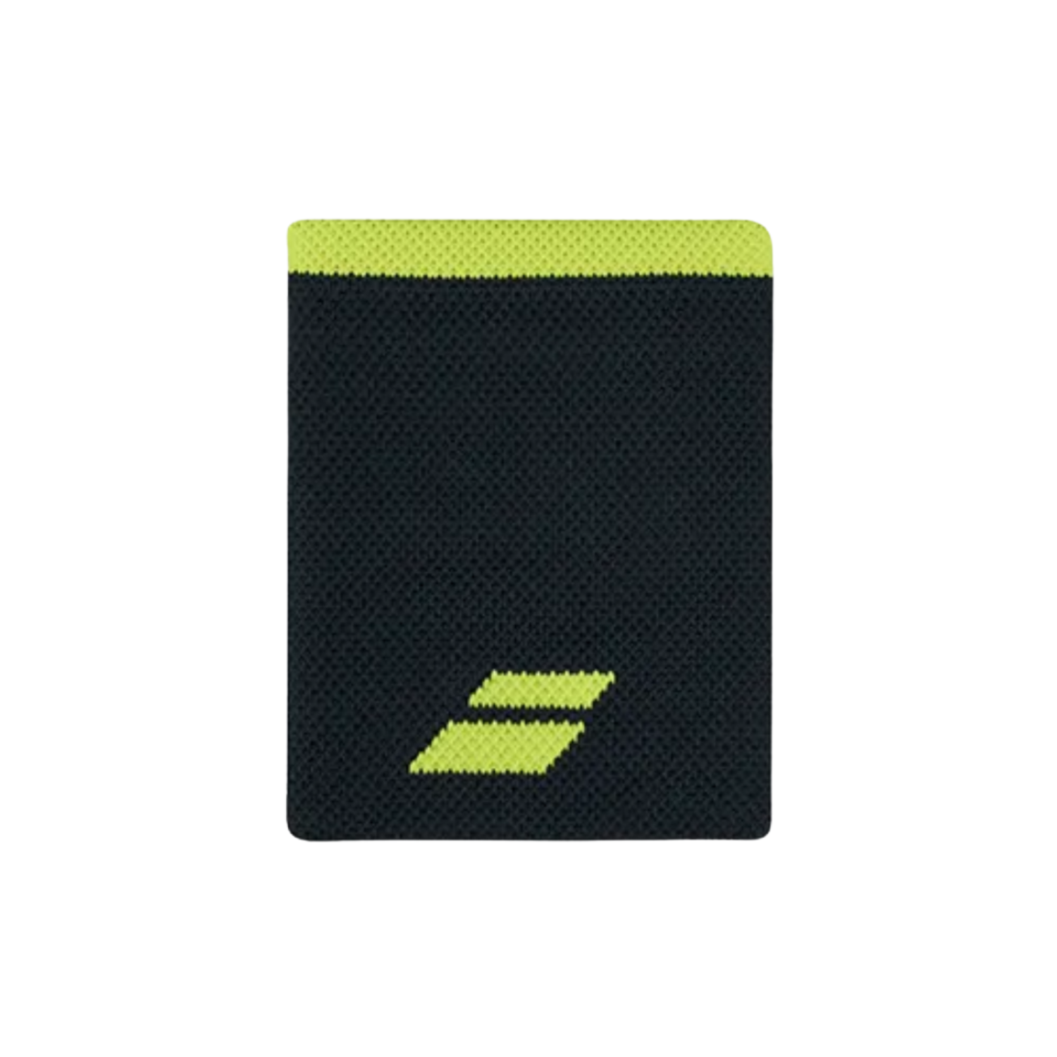 Babolat Logo Jumbo Wristband Unisex Single - Grey/Yellow