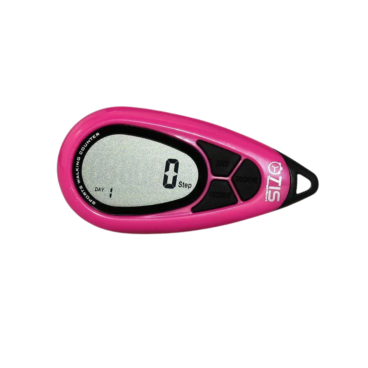 TIS Pro 077 3D pedometer, pink