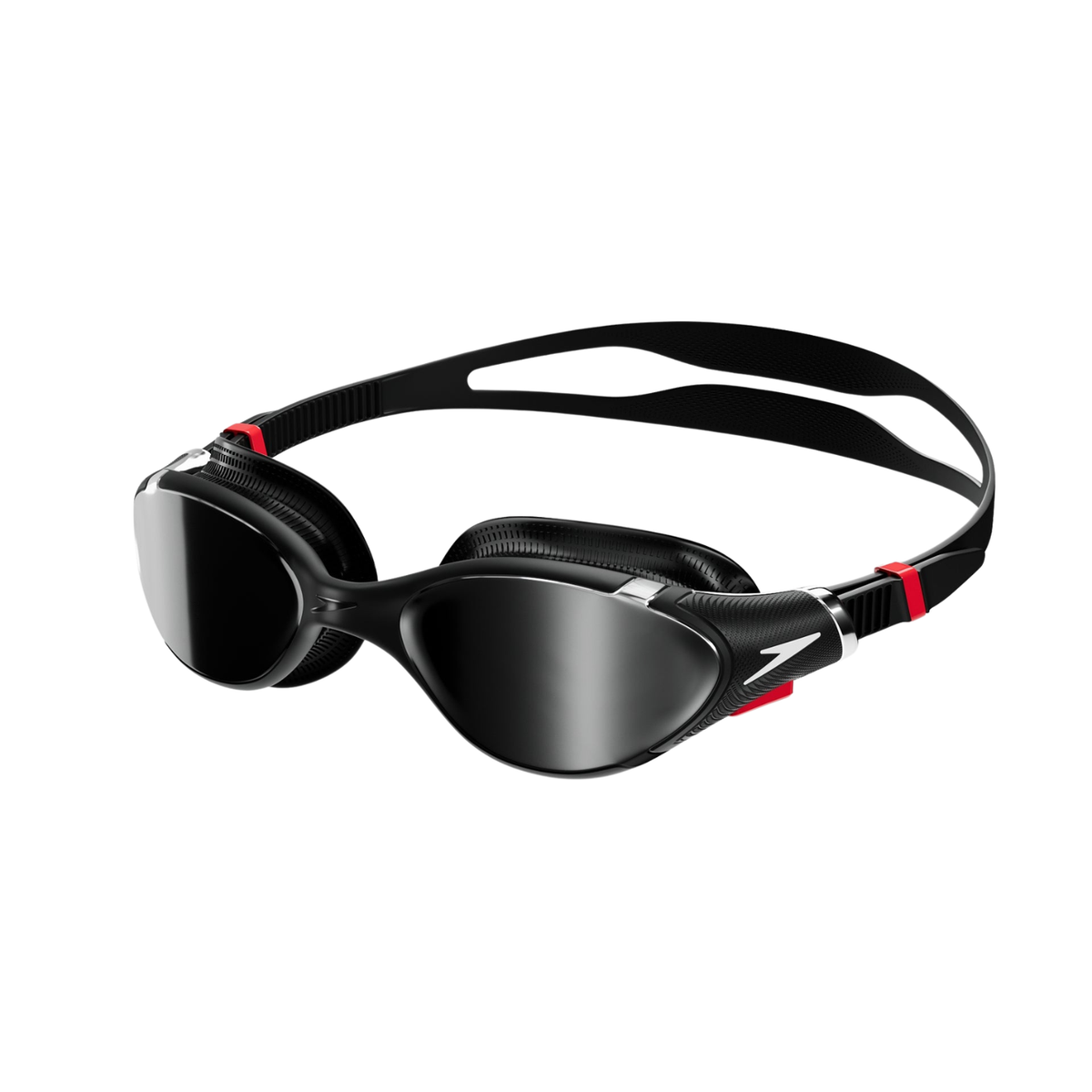 Speedo Biofuse 2.0 Mirror Goggles - Black/Silver Swimming Goggles Speedo