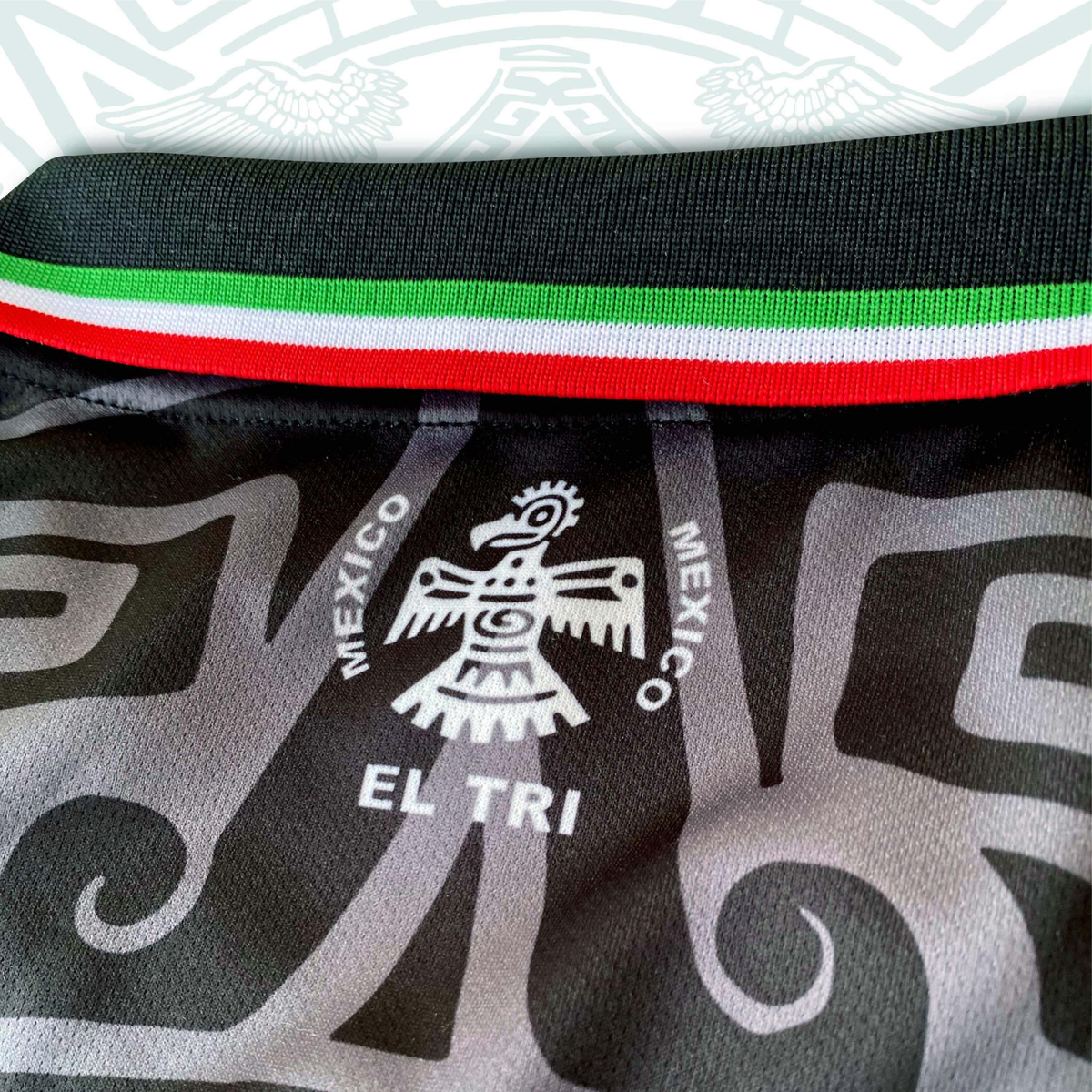 ASK Mexico Guadalupe Third Football Jersey - Black