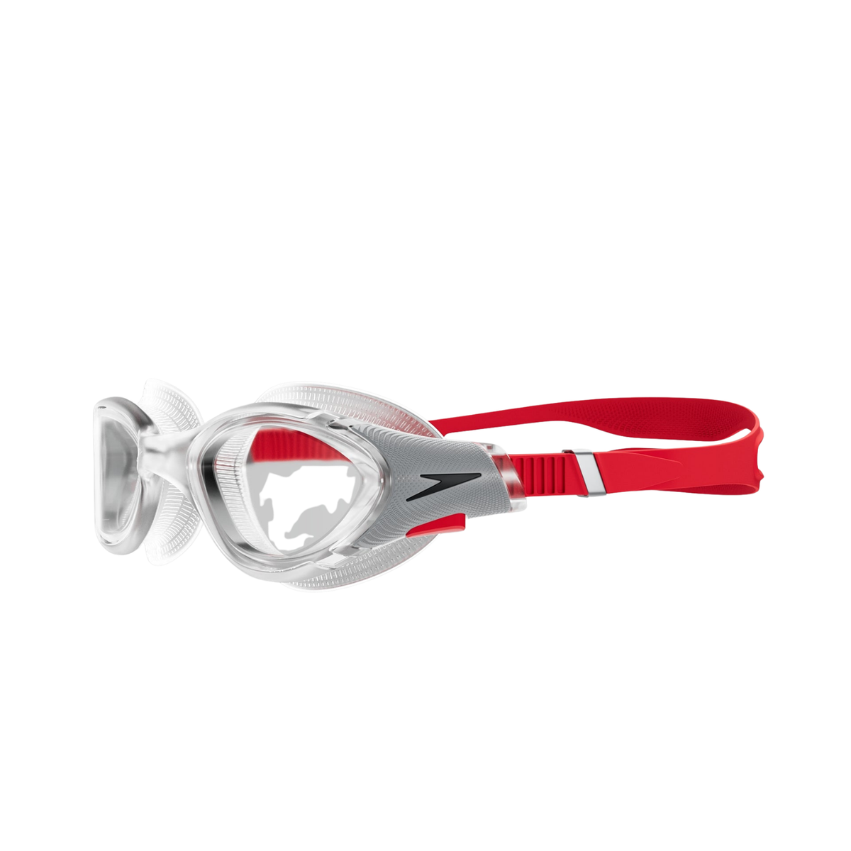 Speedo Biofuse 2.0 Swimming Goggles - Clear/Red Swimming Goggles Speedo