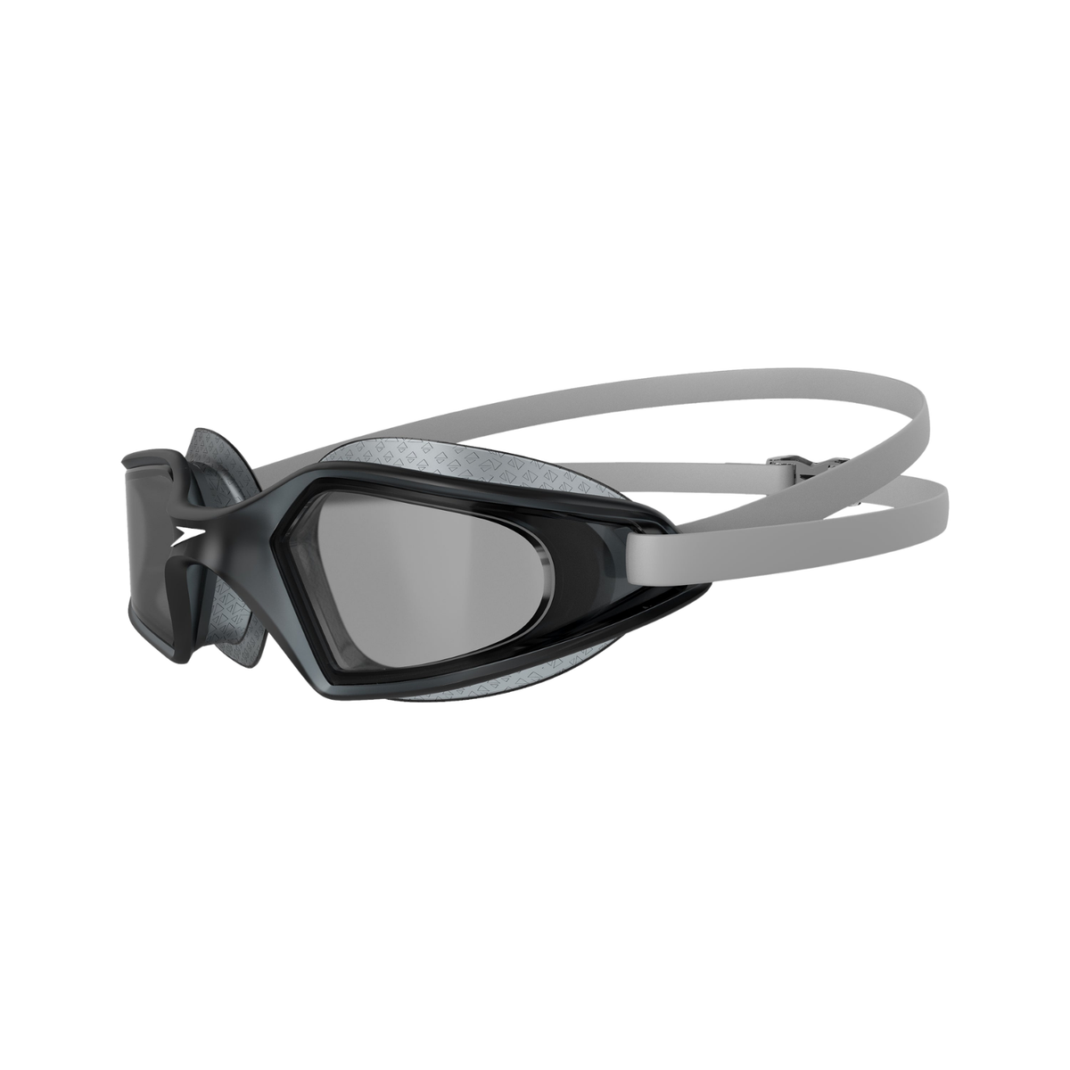 Speedo Hydropulse Adult Swimming Goggles - White/Grey Swimming Goggles Speedo