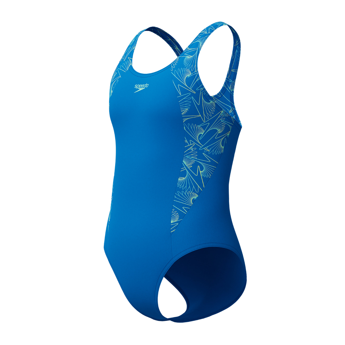 Speedo Hyperboom Splice muscleback swimsuit, back view