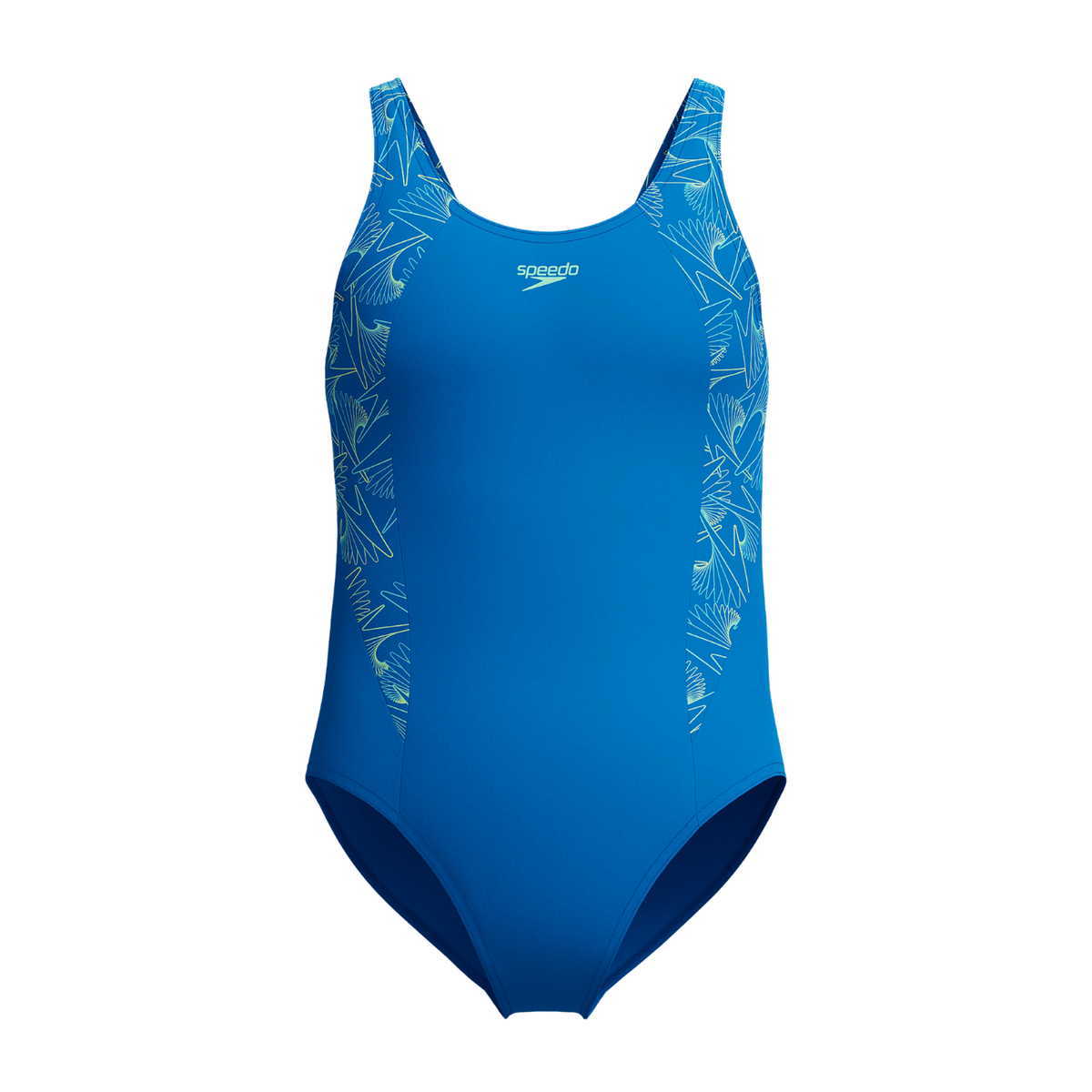 Speedo Hyperboom Splice muscleback swimsuit, front view