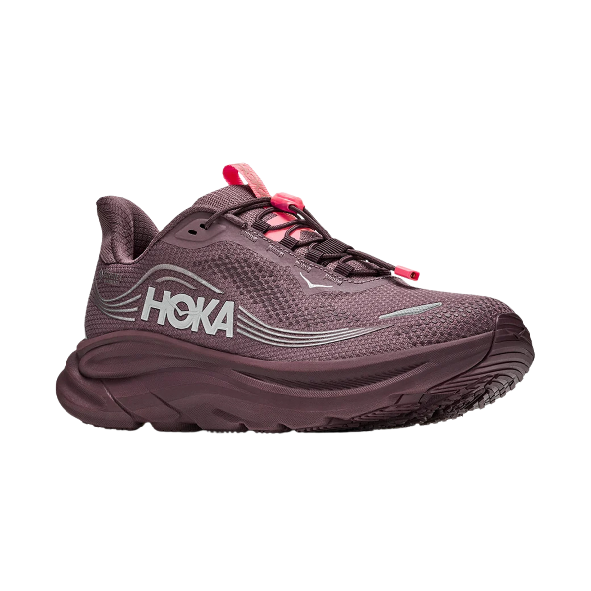 Hoka Clifton 11 GTX Trail Shoe Women - Smoky Quartz/Deep Mauve Trail Running Shoes Hoka